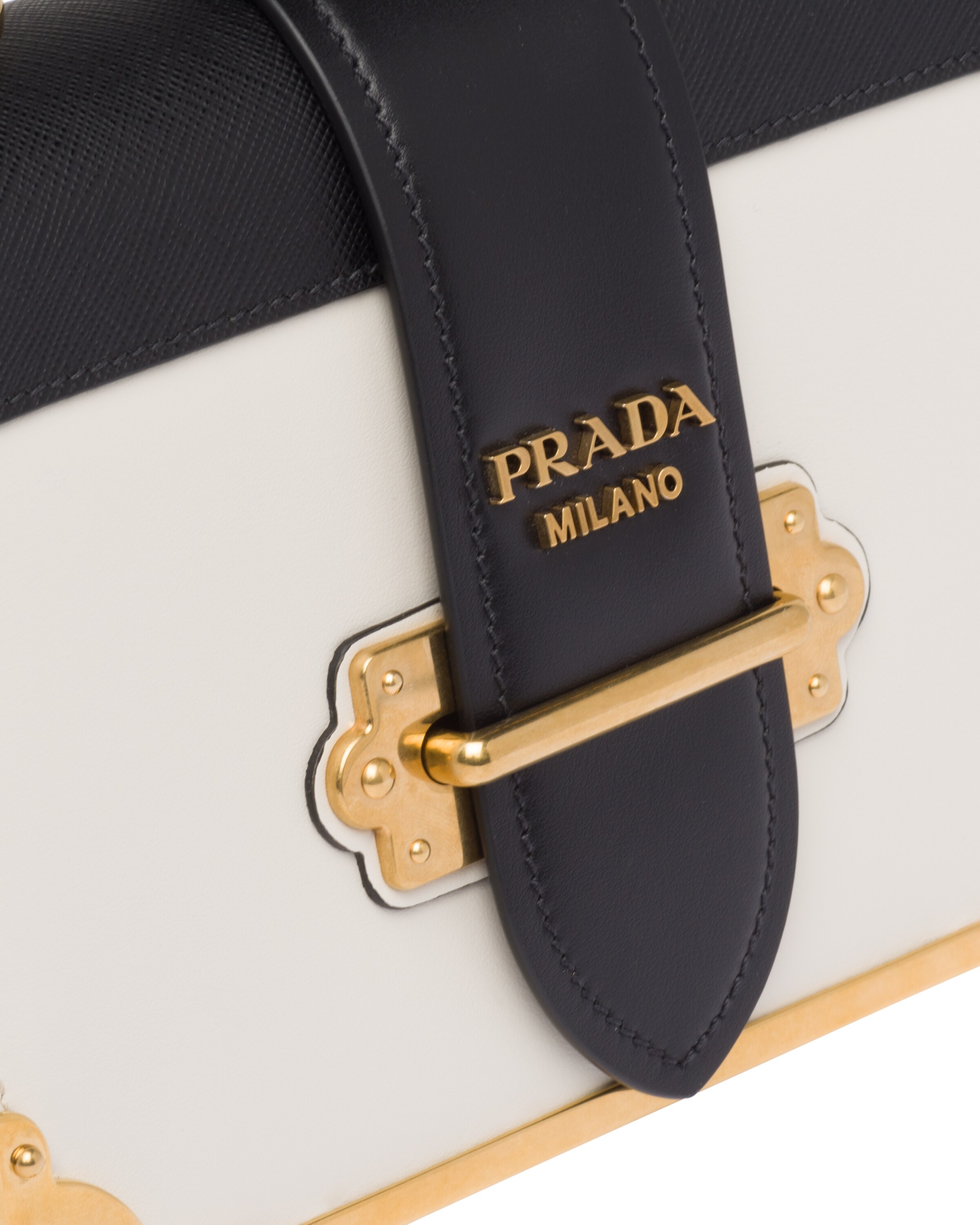 Leather Prada Cahier Bag Prada