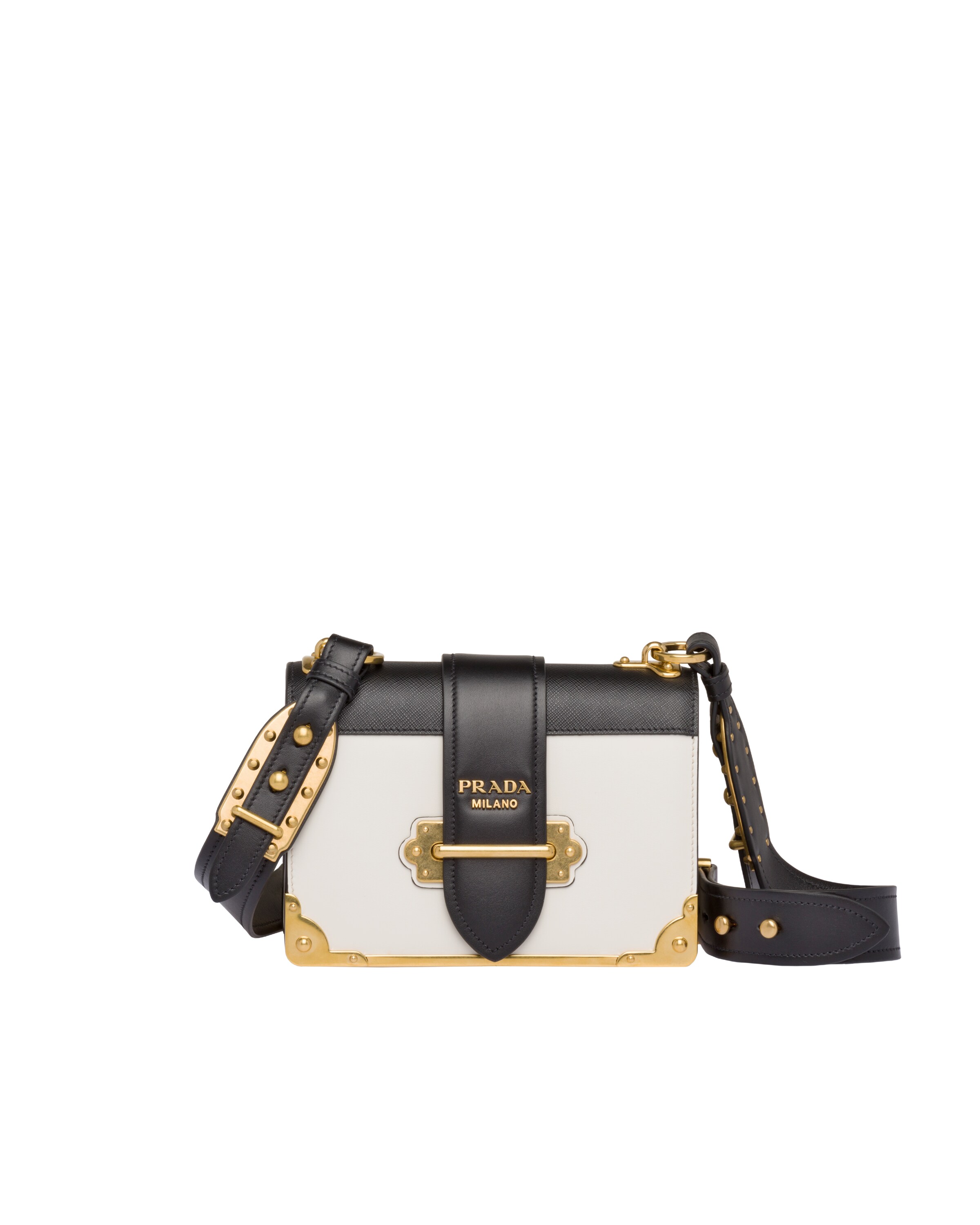 Leather Prada Cahier Bag Prada