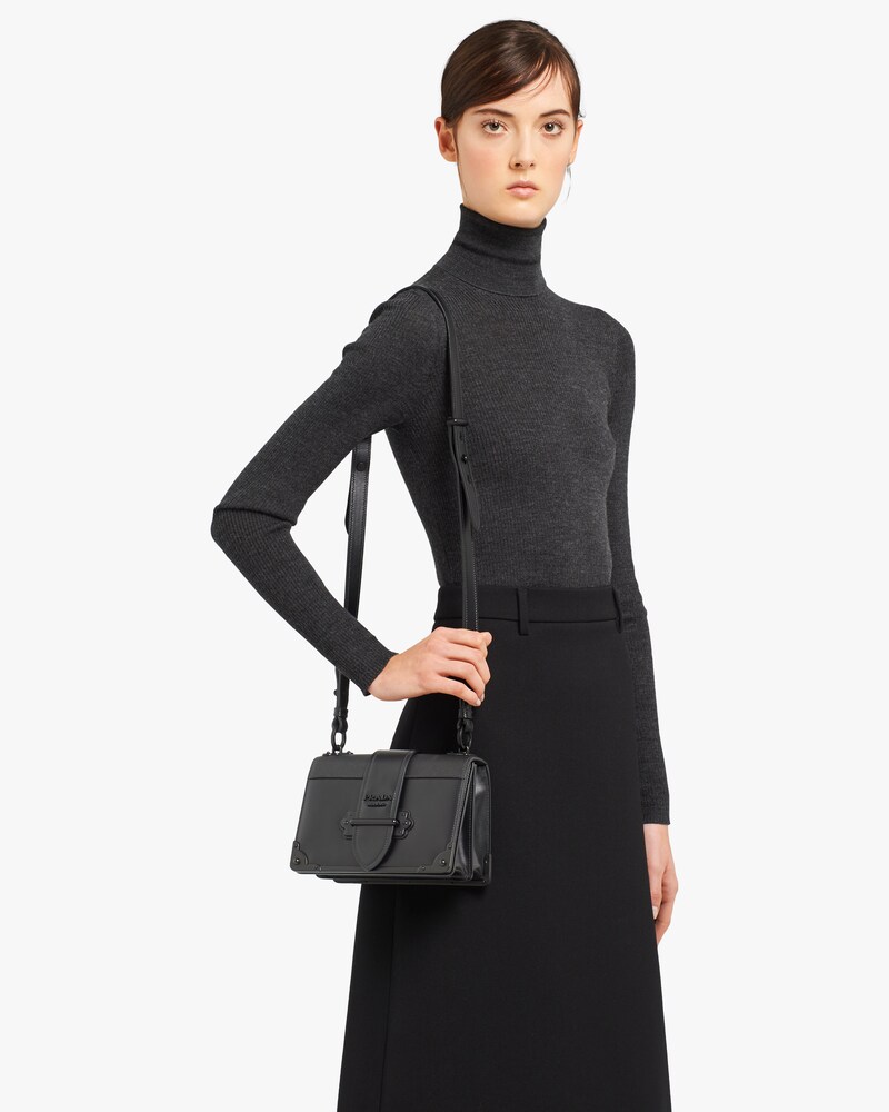 prada cahier studded