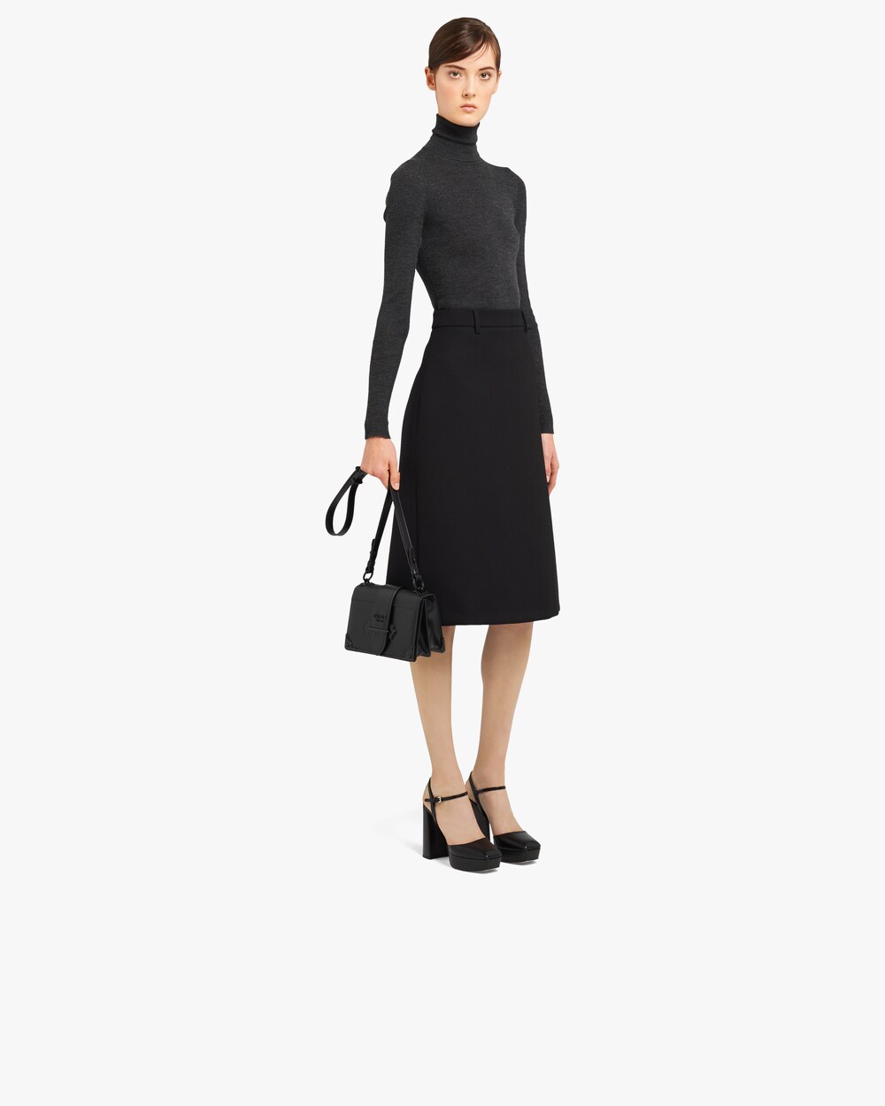 prada cahier grey