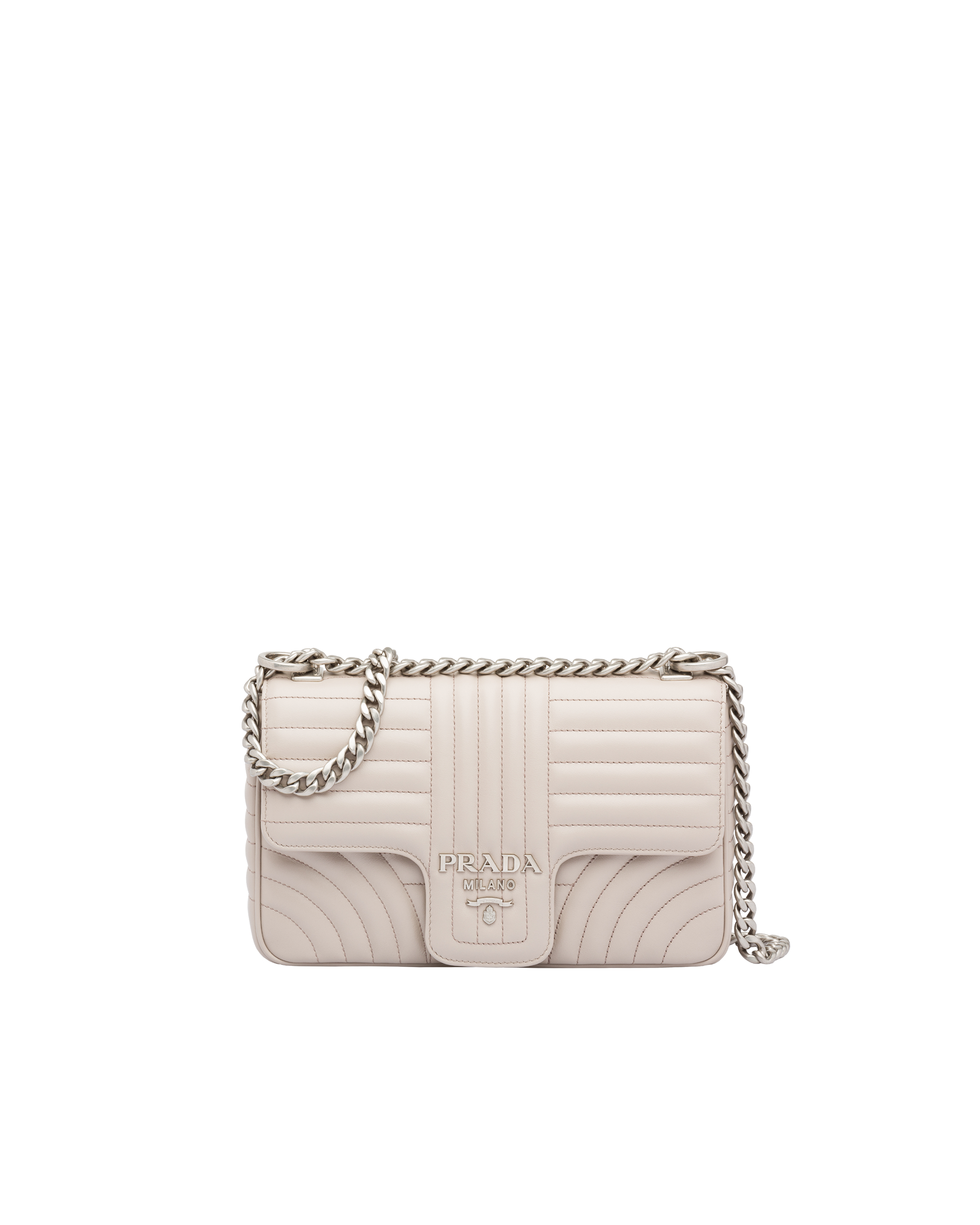 prada diagramme medium leather bag
