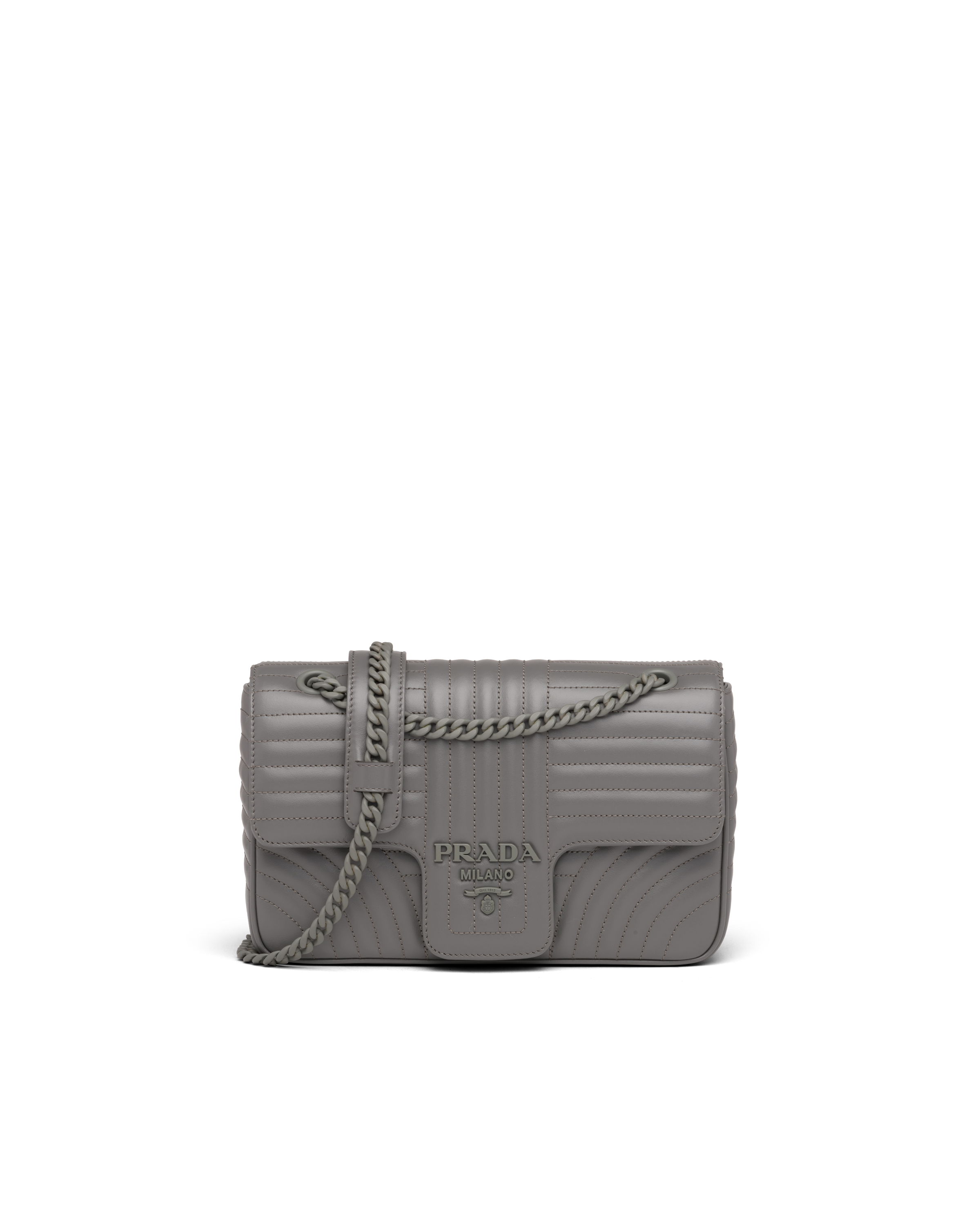 prada grey purse