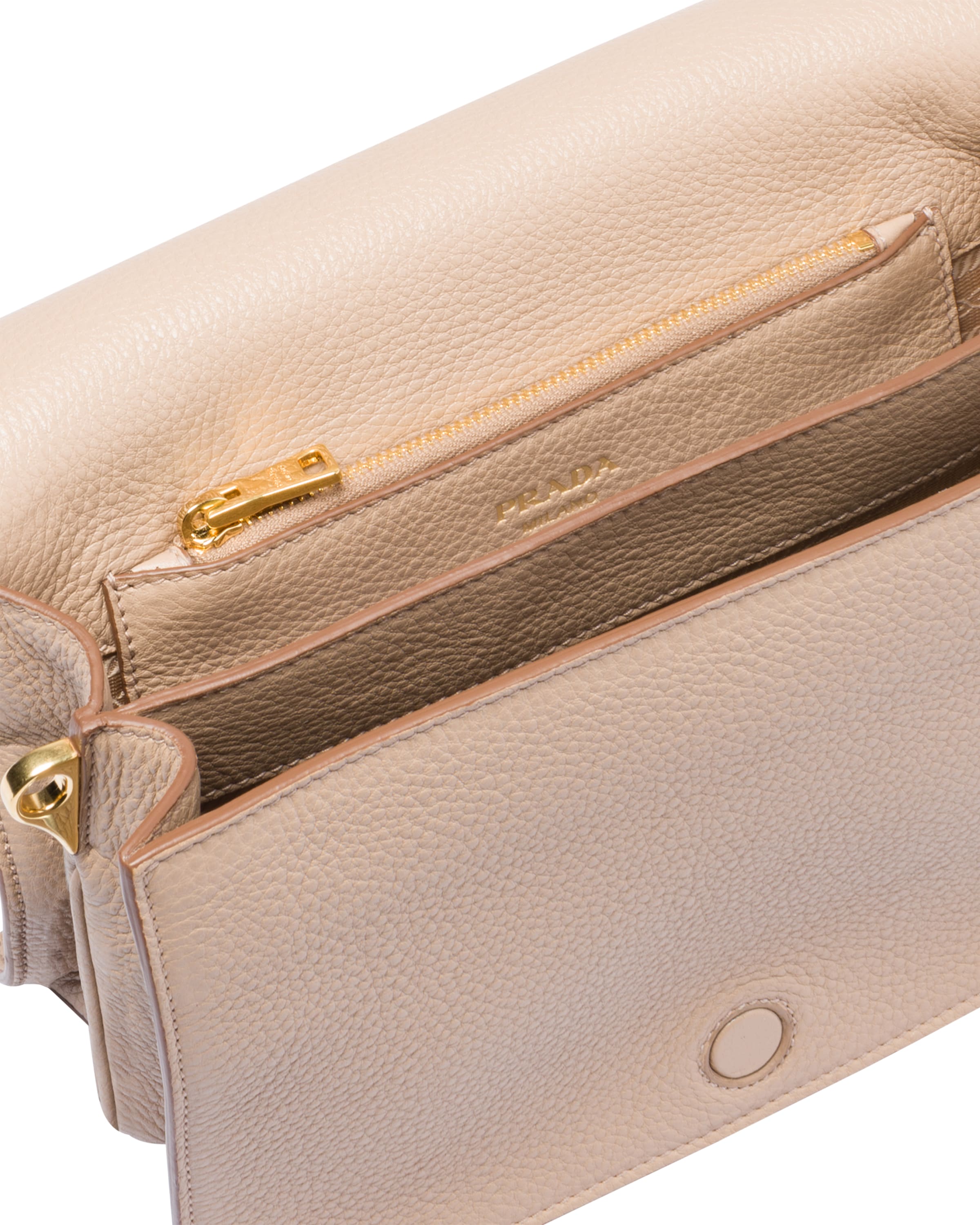 Leather Shoulder Bag Prada