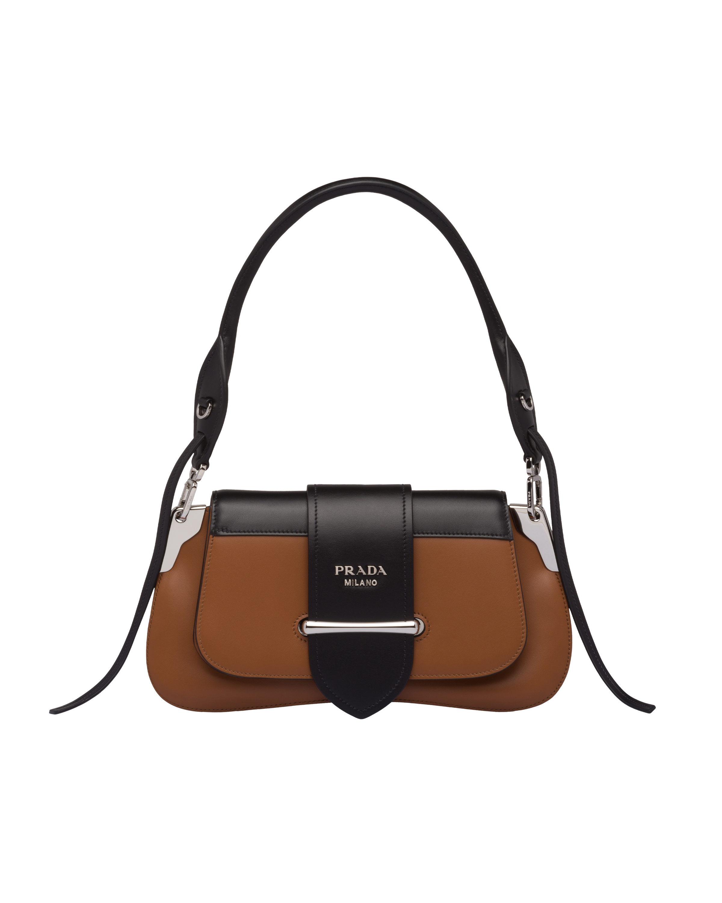 sidonie leather shoulder bag