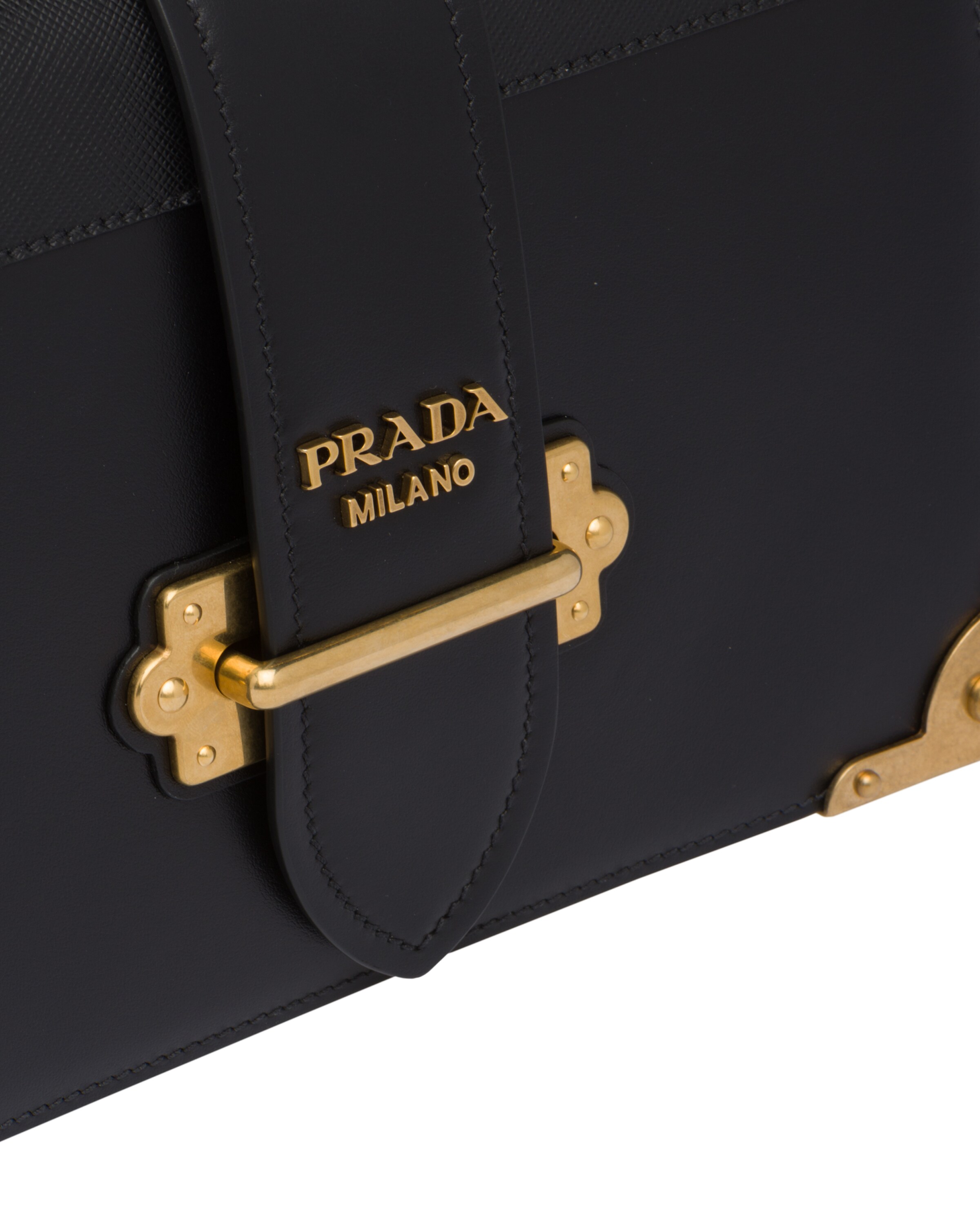 Prada Cahier Large leather bag | Prada