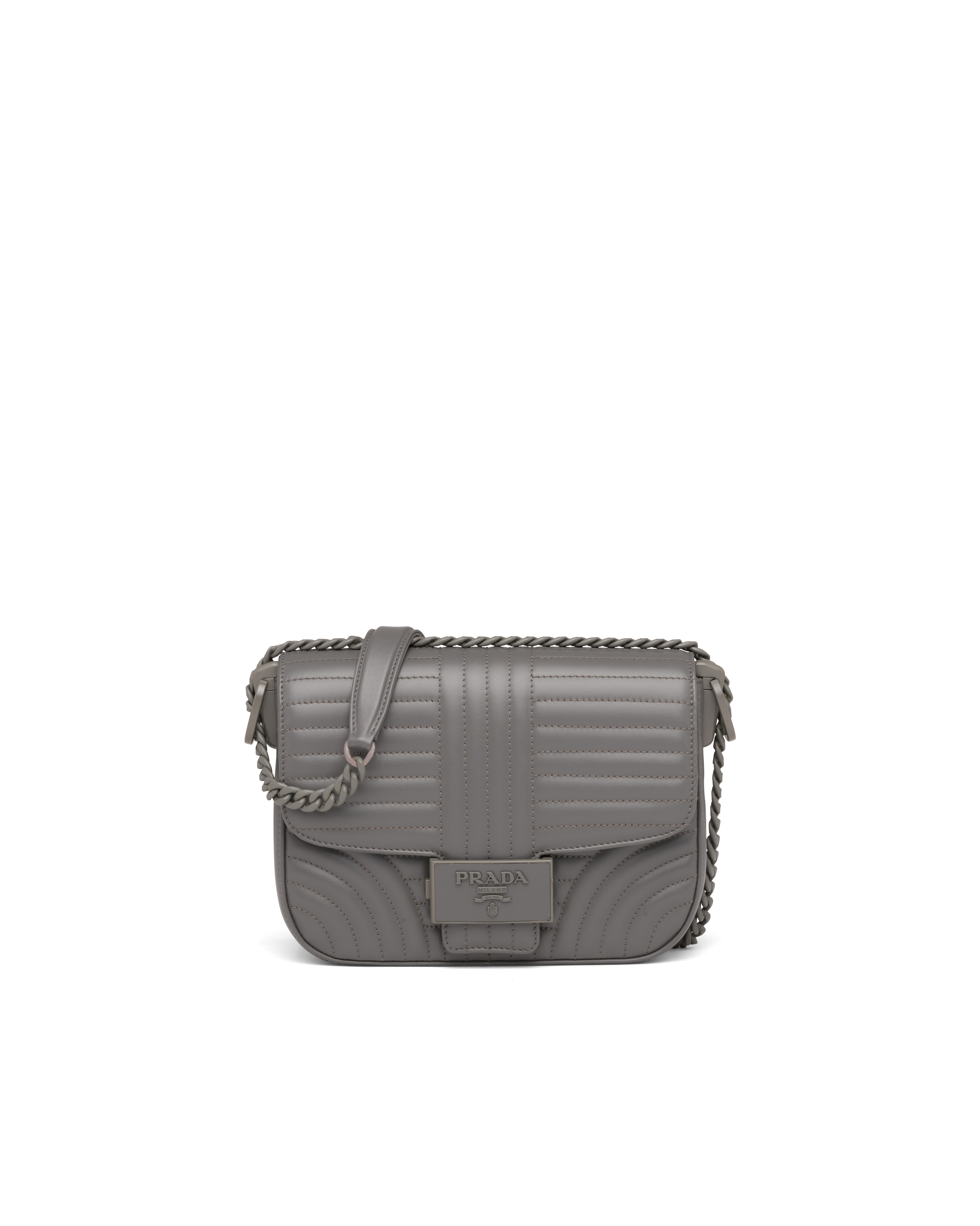 Prada Diagramme leather shoulder bag Prada