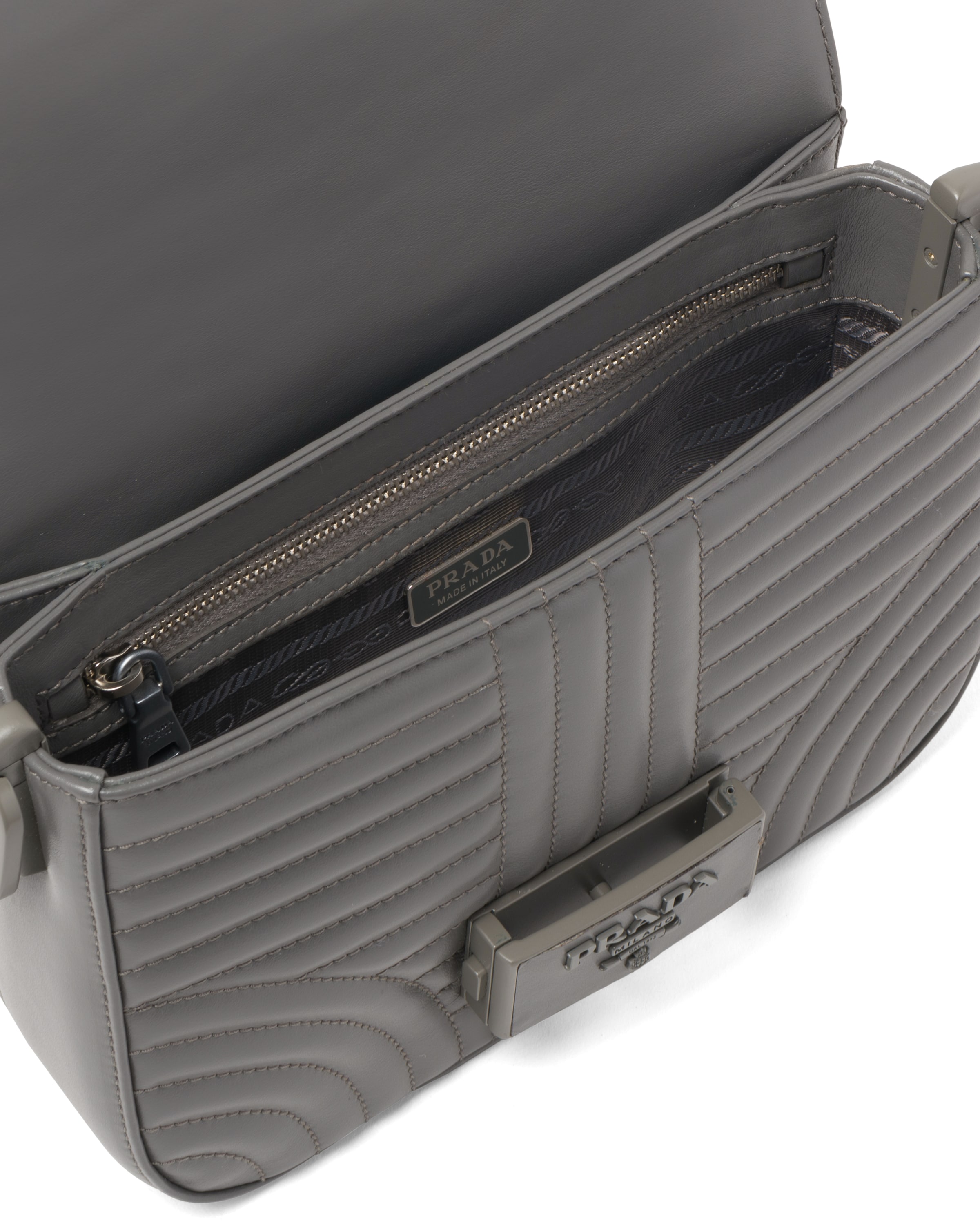 Prada Diagramme leather shoulder bag Prada