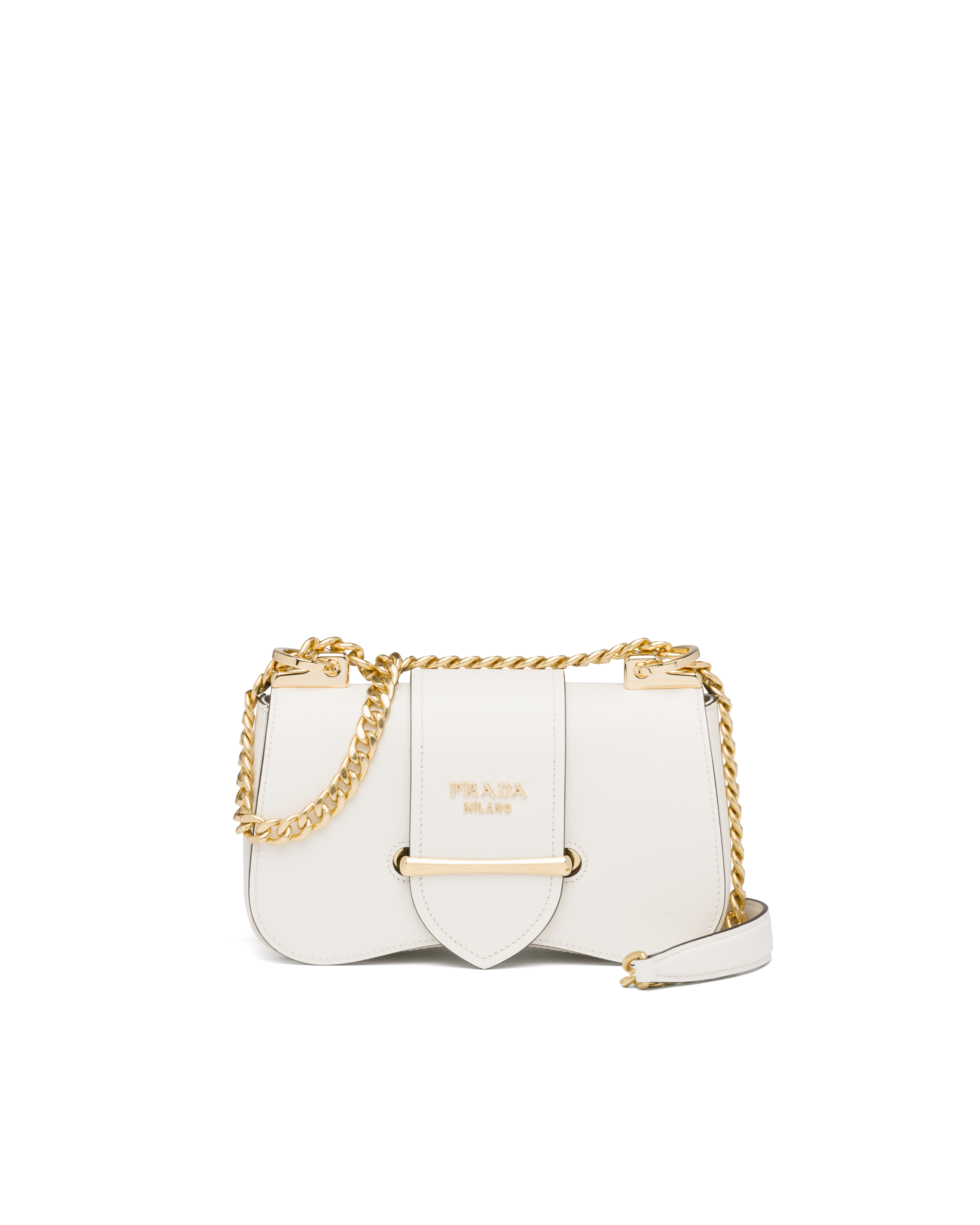 prada sidonie leather shoulder bag