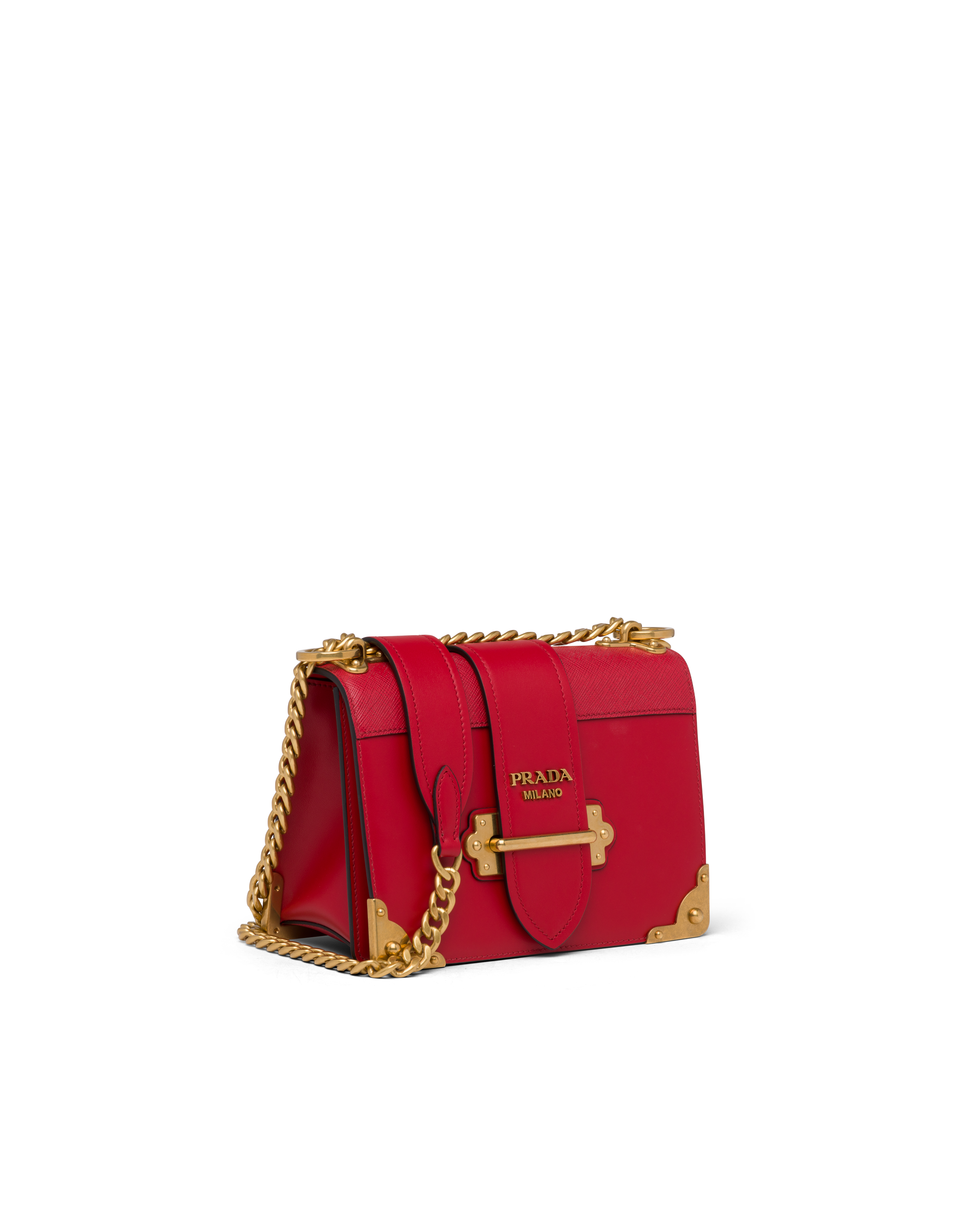 prada cahier red