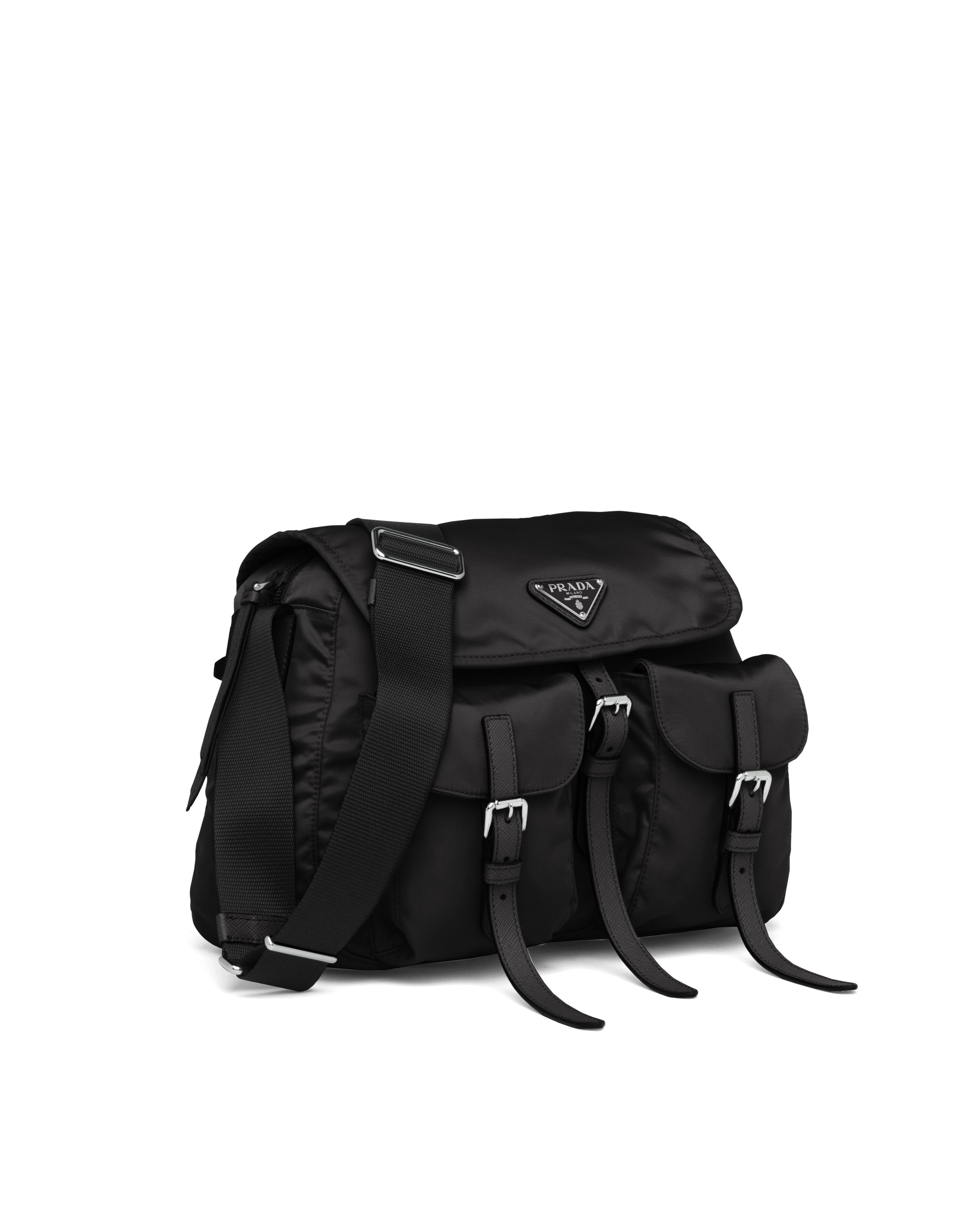 prada small nylon shoulder bag
