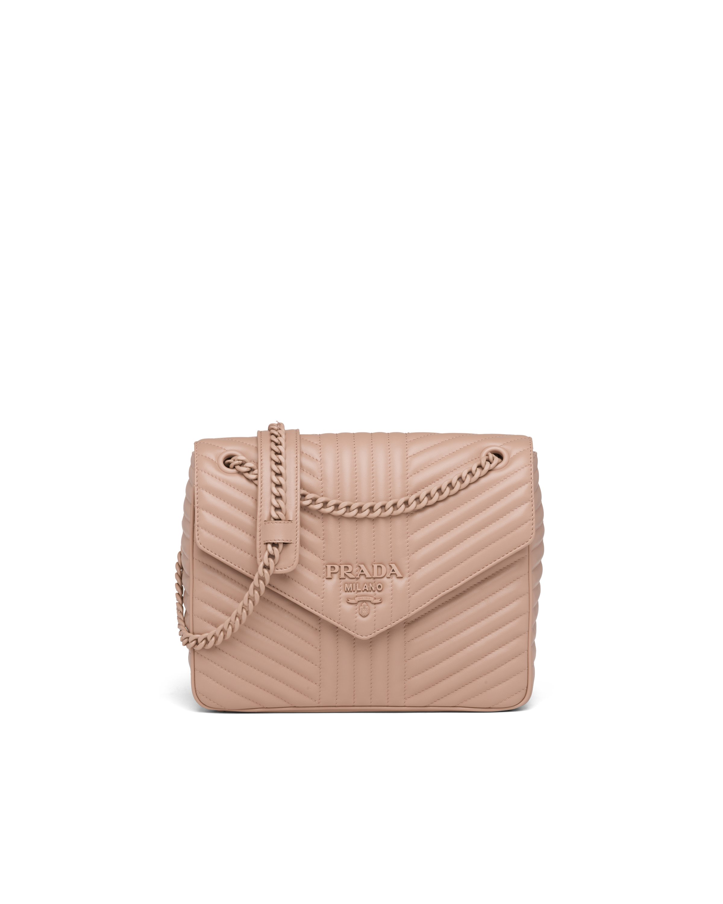 Powder Beige Prada Diagramme shoulder bag | Prada