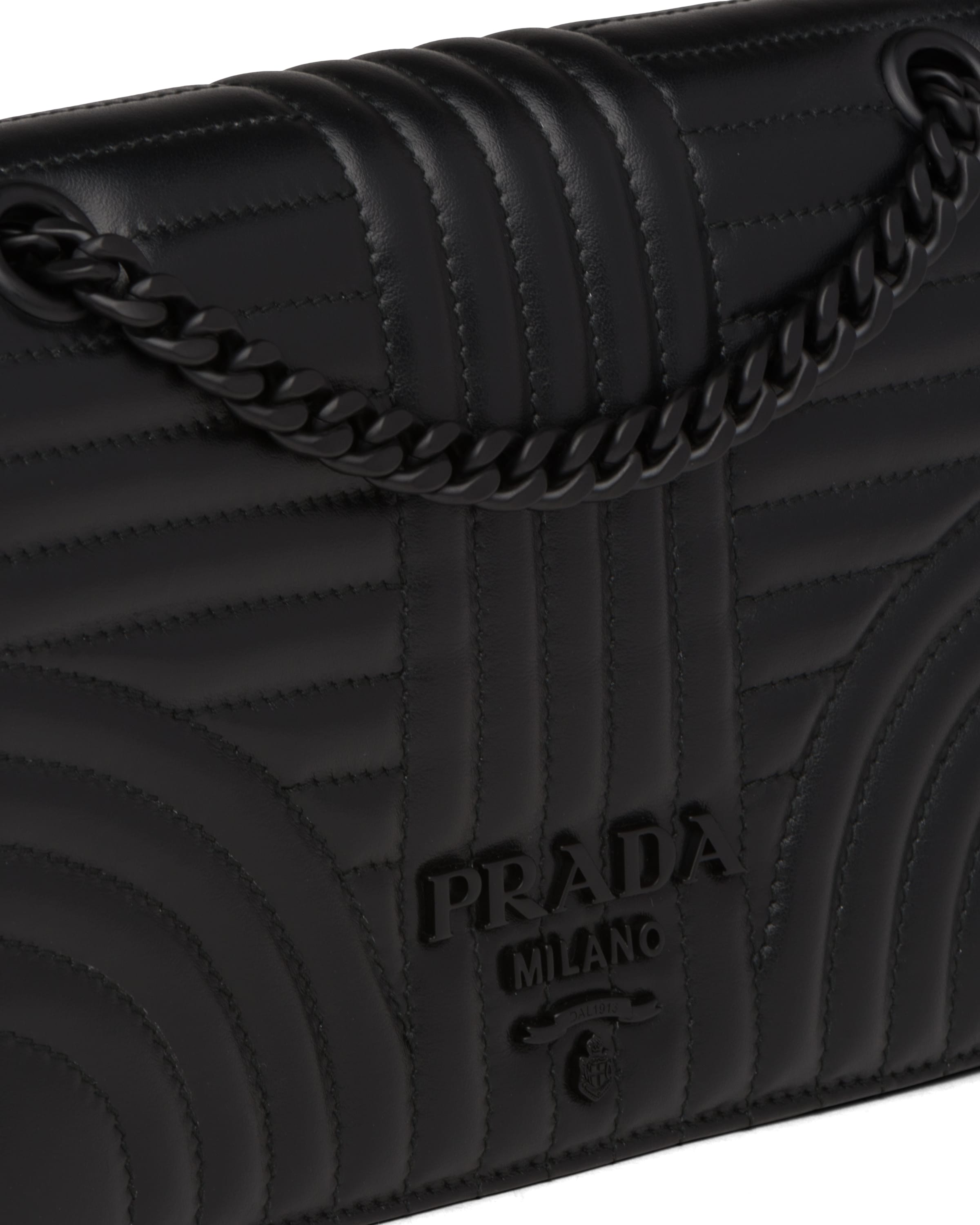 Black Prada Diagramme shoulder bag Prada