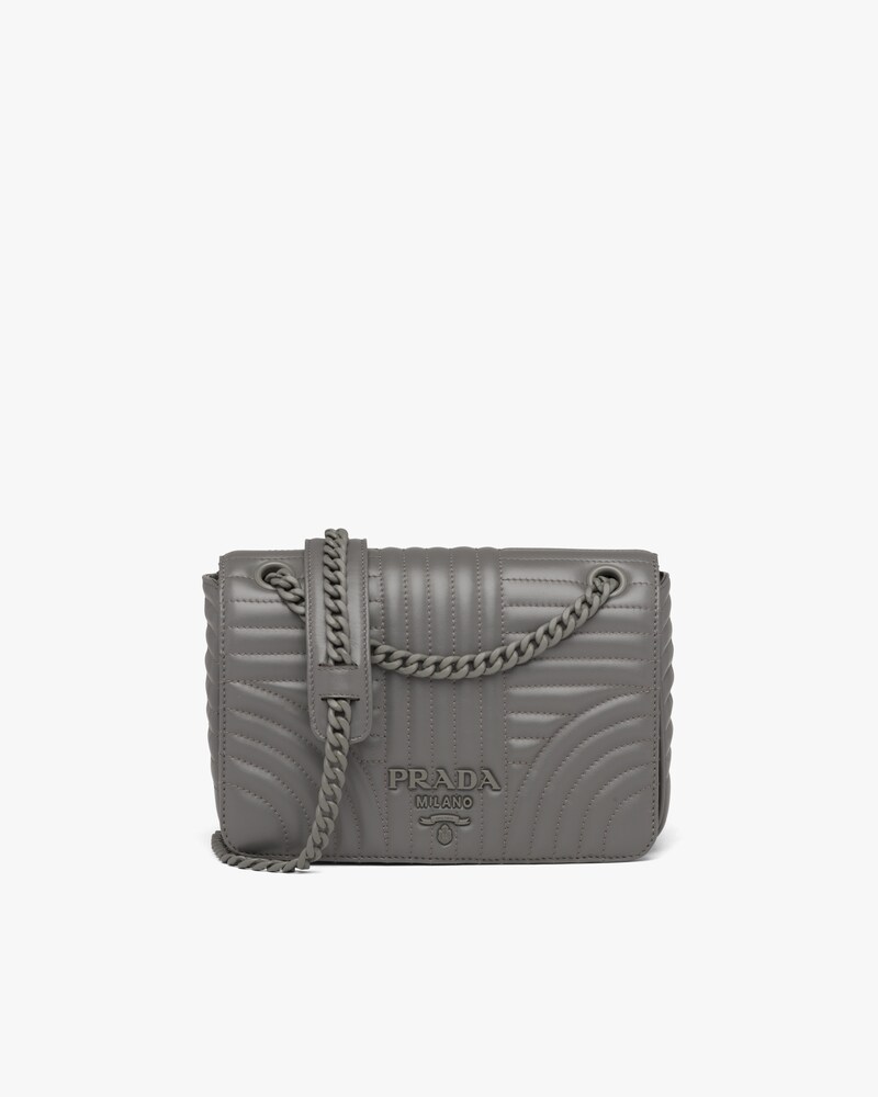 prada purse grey