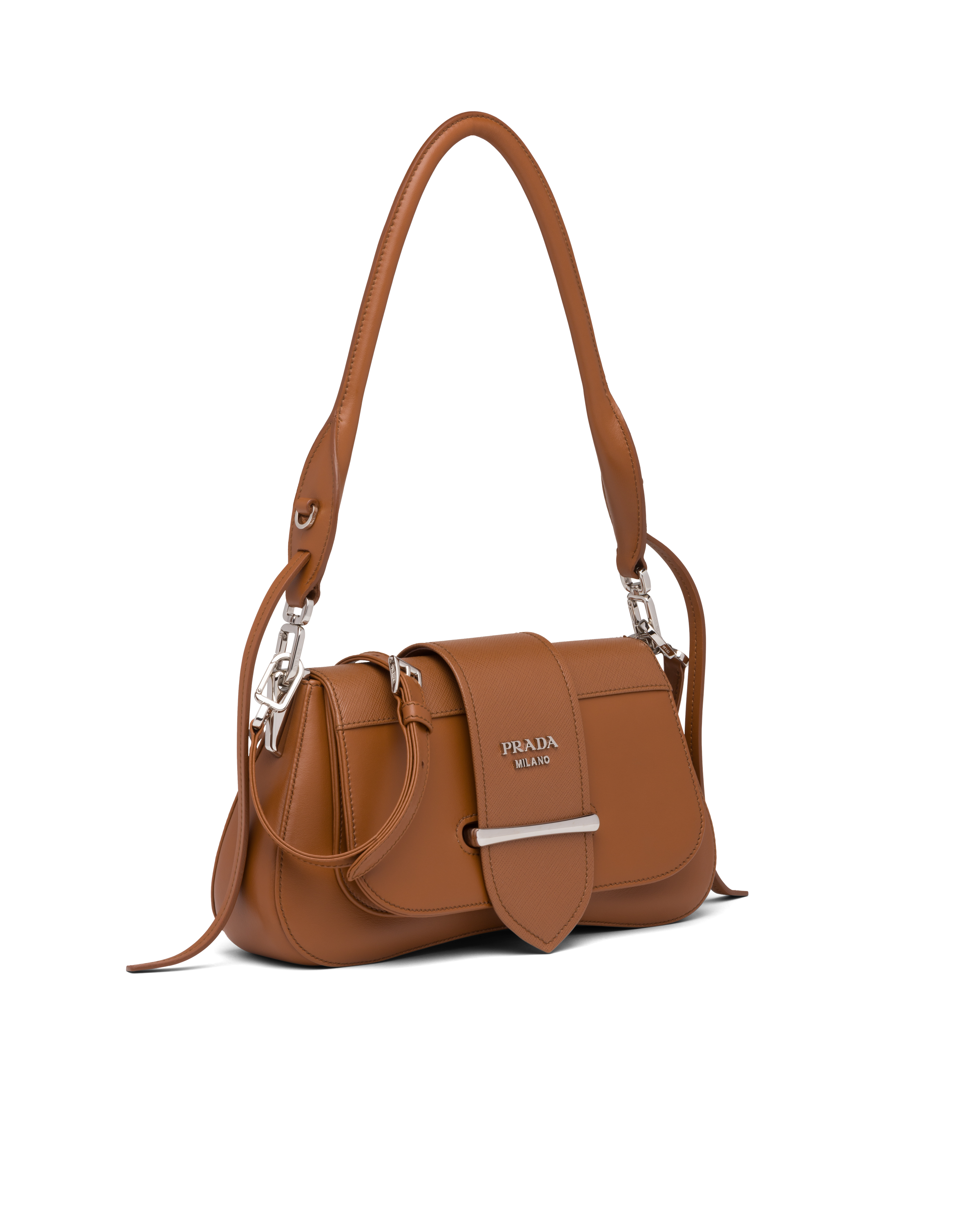 prada handbag brown