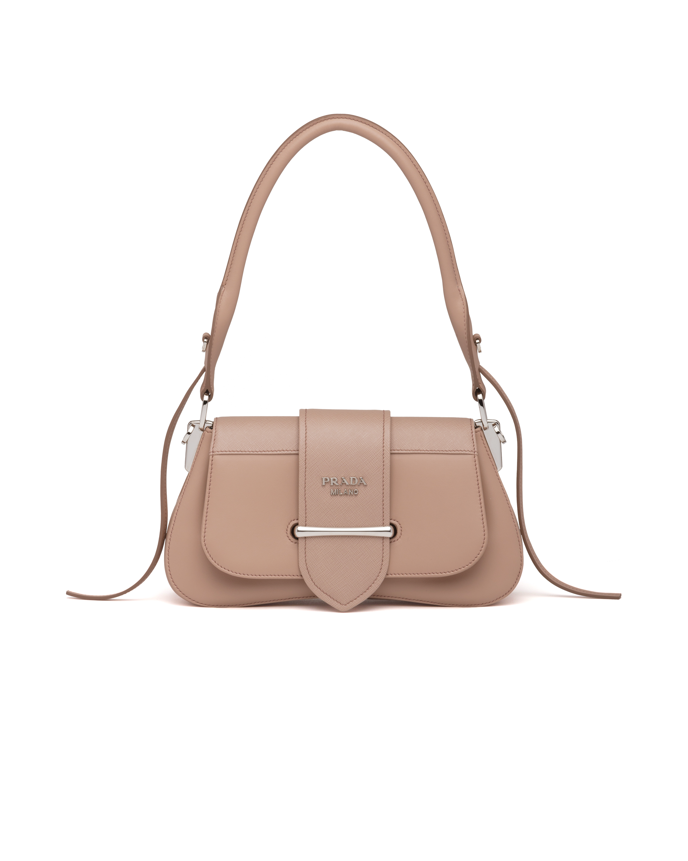 prada sidonie leather shoulder bag