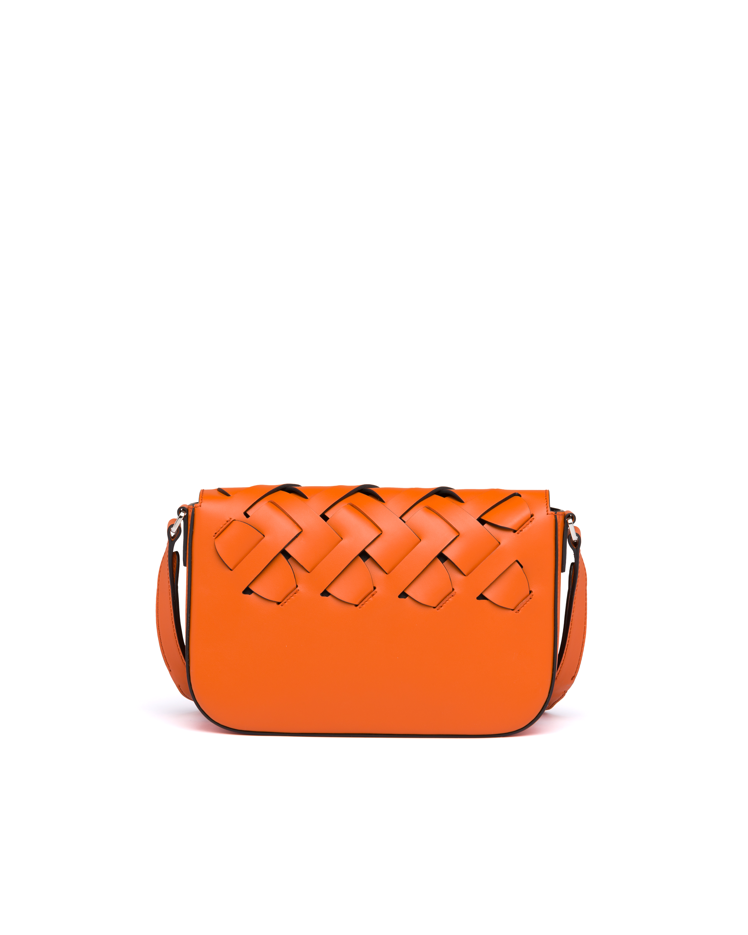 Bolso bandolera de piel con motivo Bolso bandolera de piel con motivo