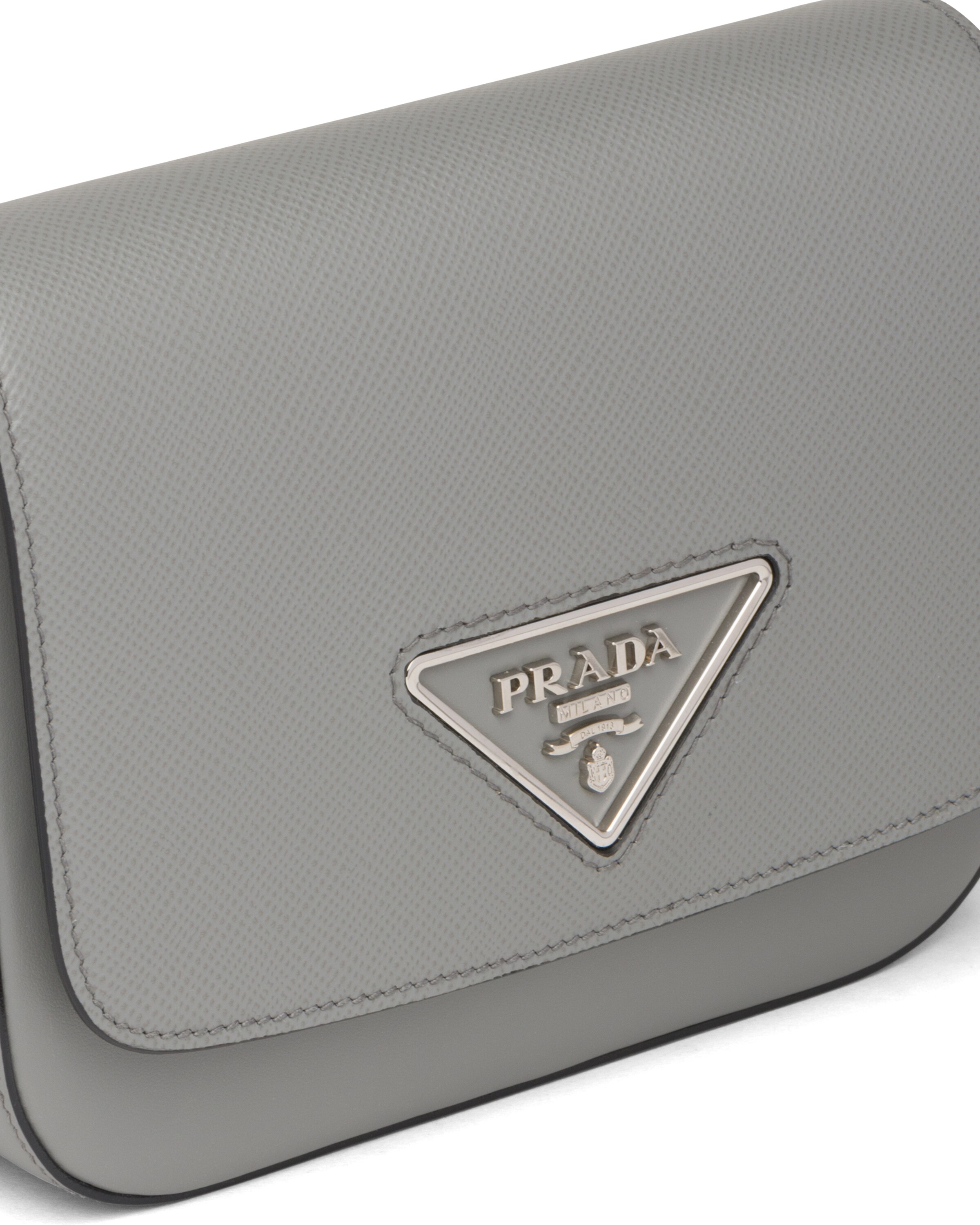 Saffiano leather Prada Identity shoulder bag Prada