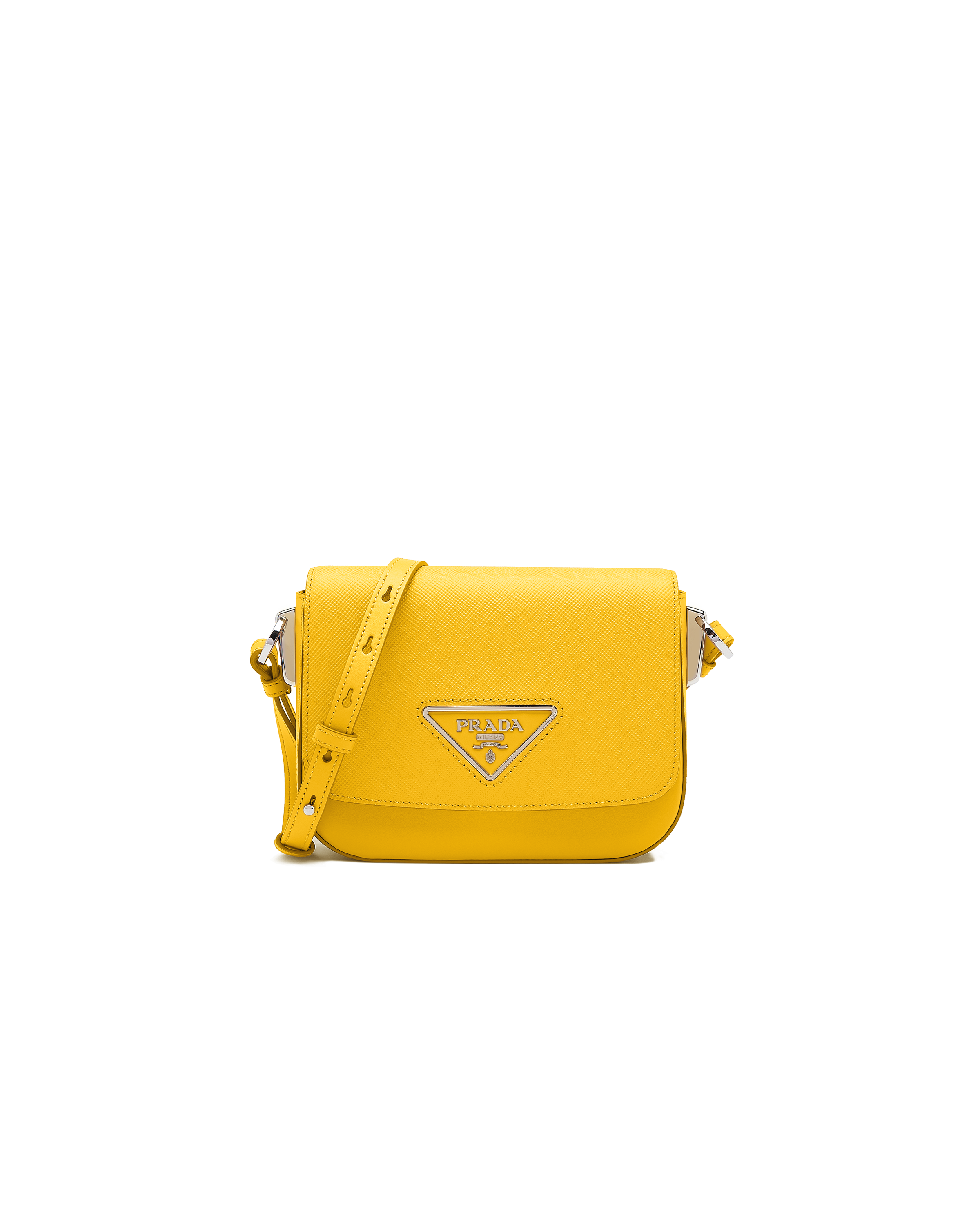 prada yellow shoulder bag