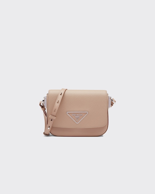 Cameo Saffiano leather Prada Identity shoulder bag | Prada