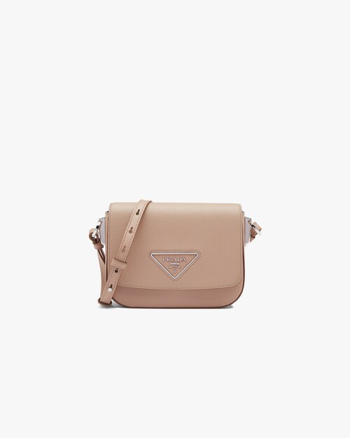 prada leather logo satchel