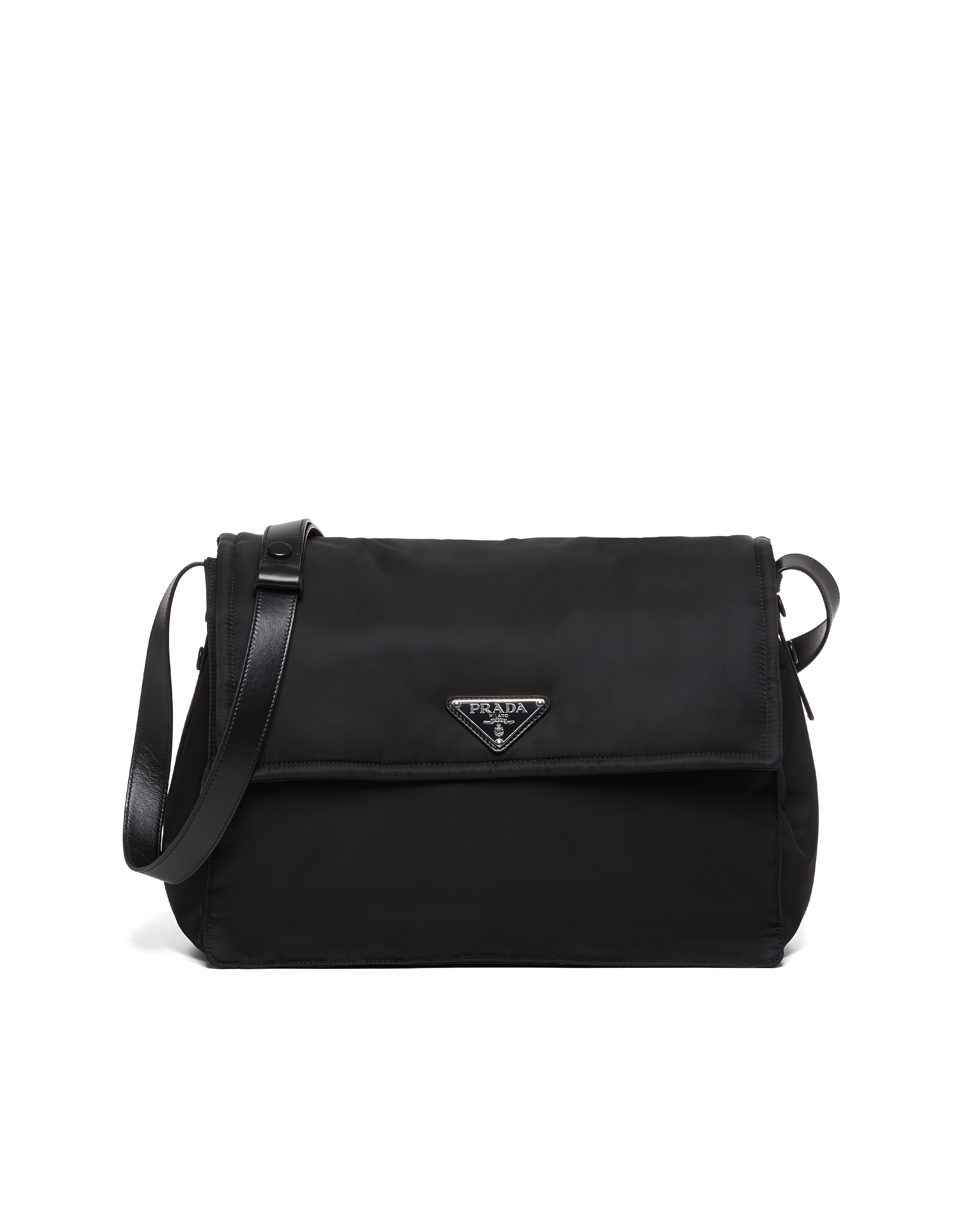 nylon messenger bag prada