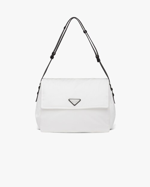 prada large leather shoulder bag