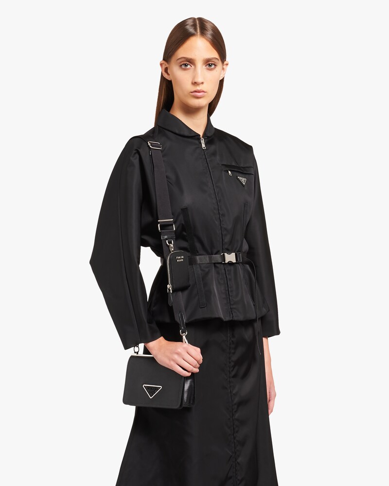 prada leather mini bag