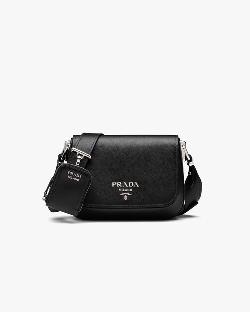prada black satchel