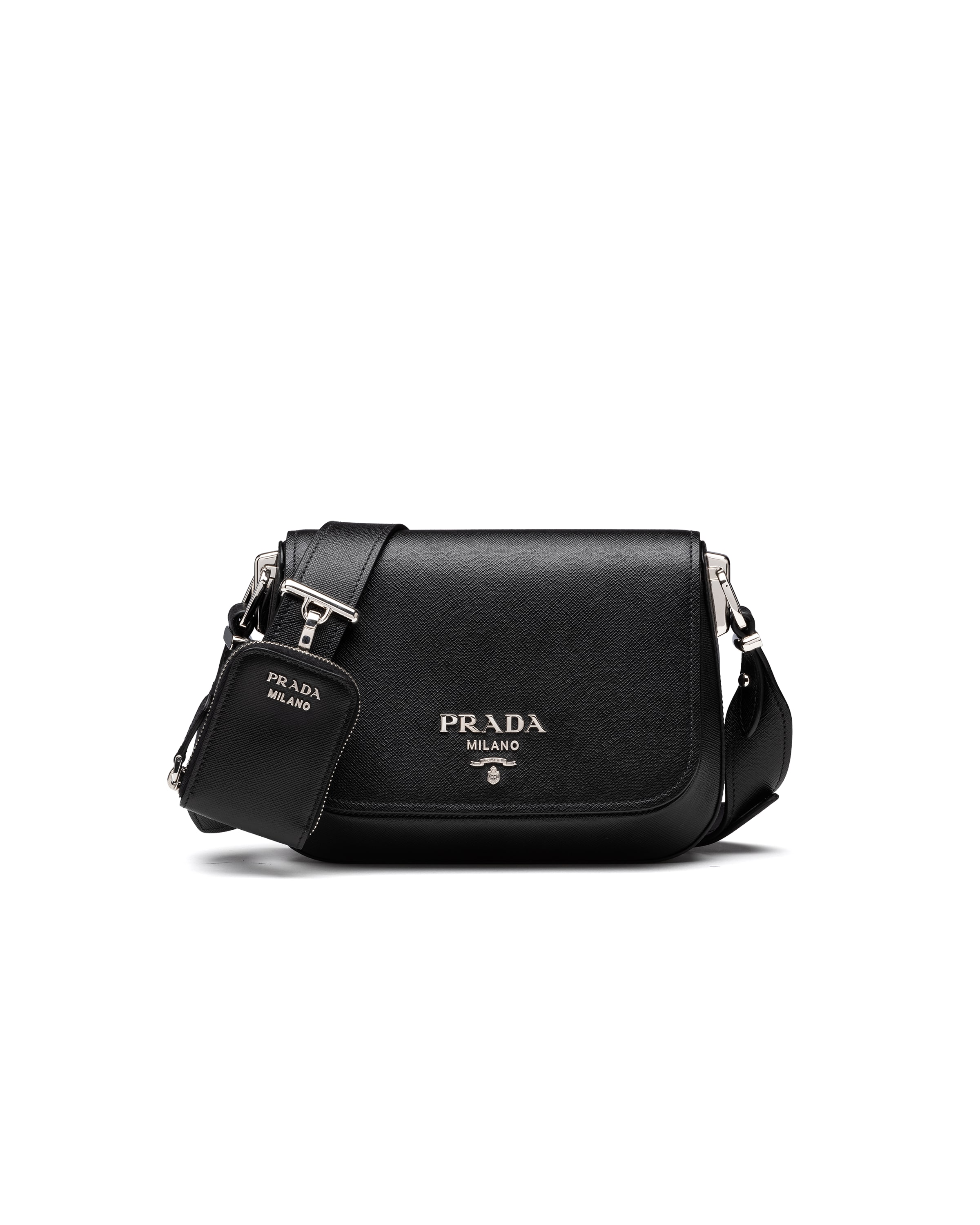 Saffiano leather shoulder bag Prada