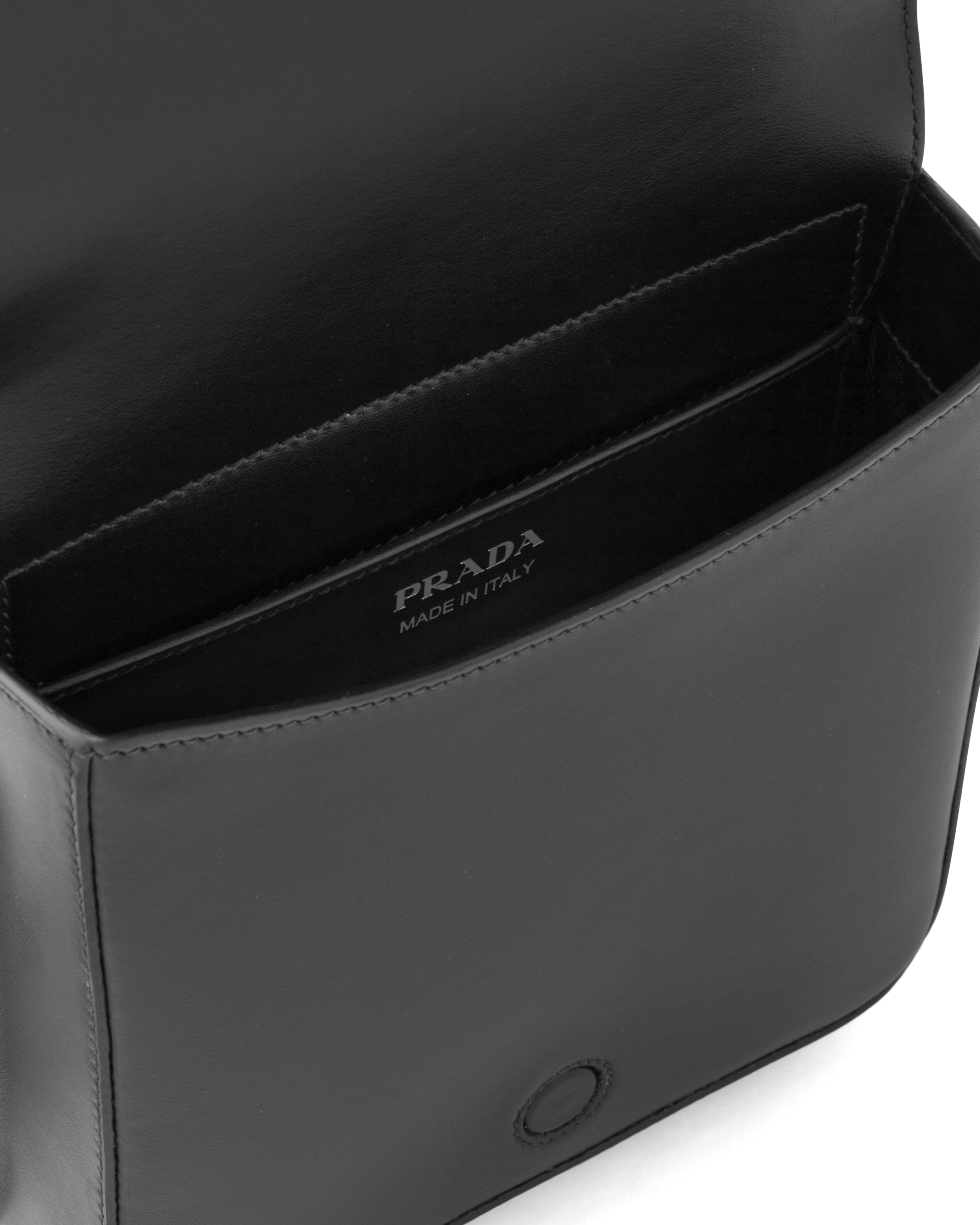 Black Leather crossbody bag Prada