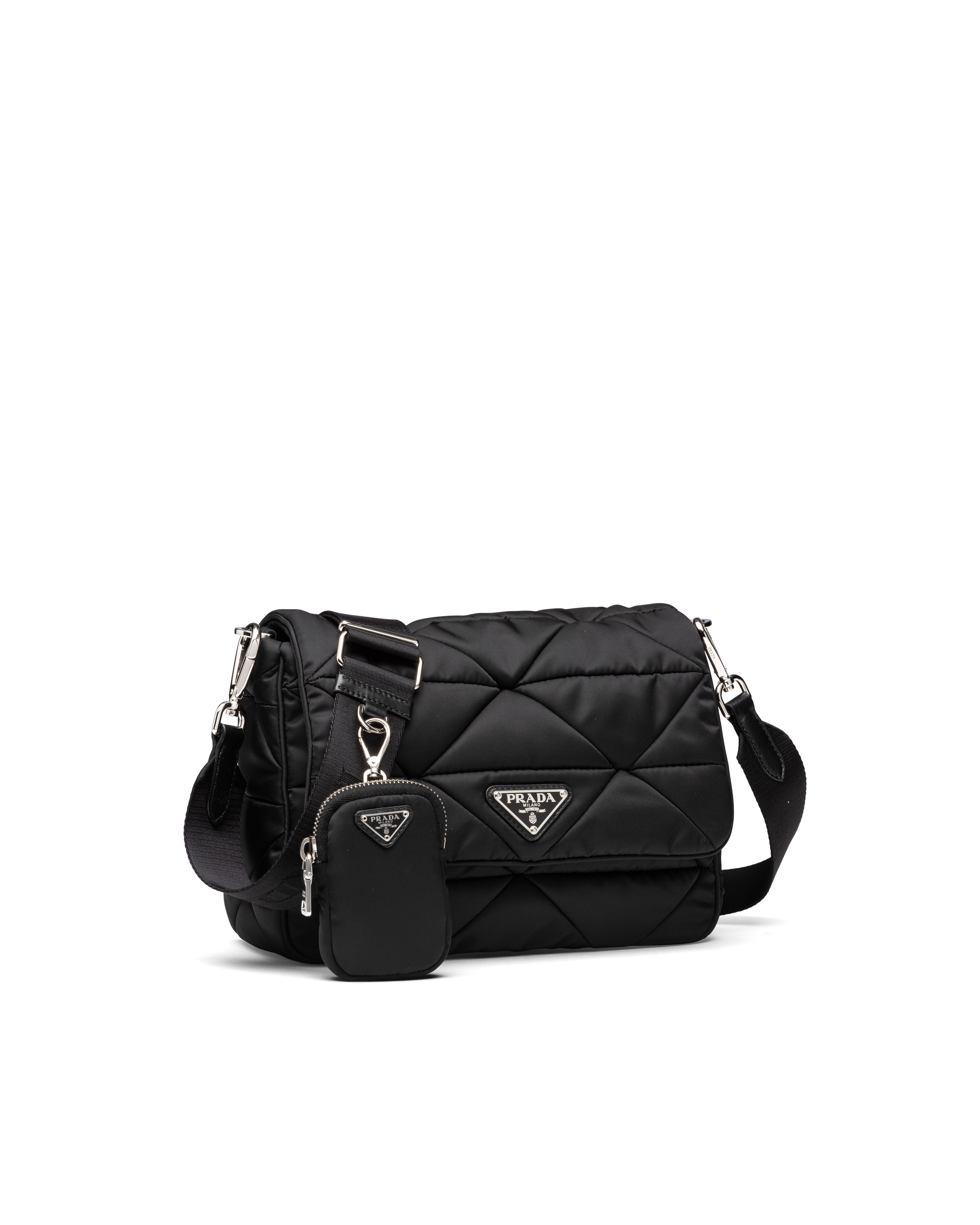 prada padded nylon belt bag