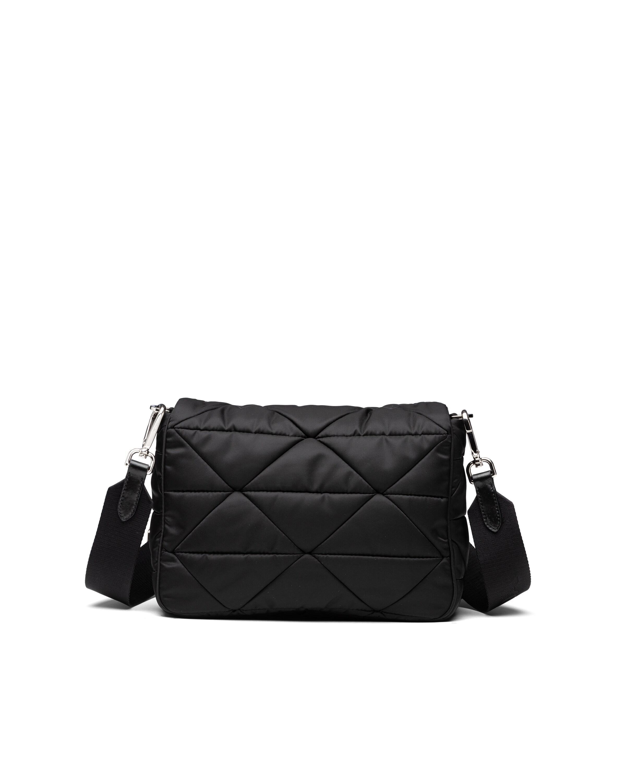 Black ReNylon padded shoulder bag Prada