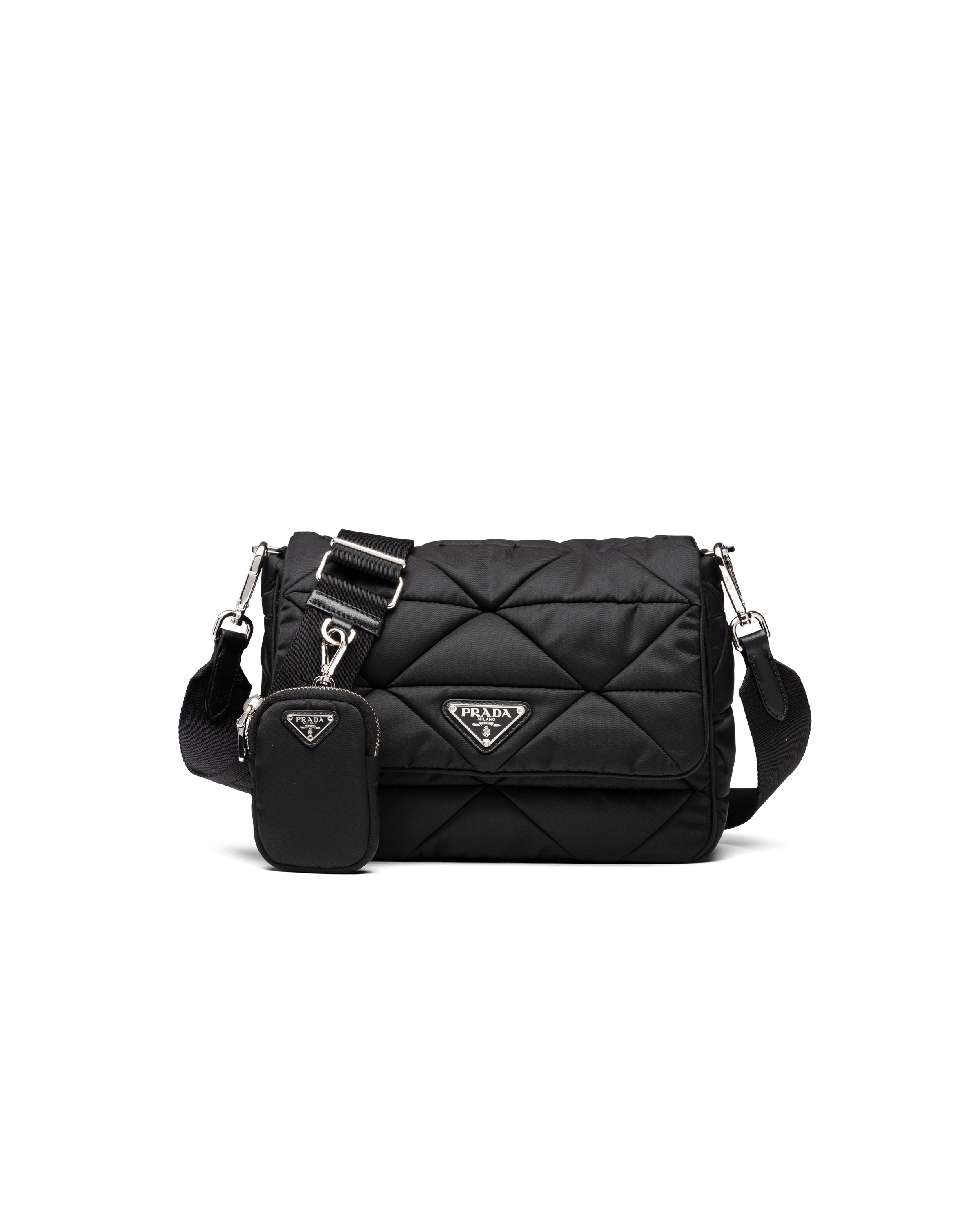 Prada Re-Nylon Shoulder Bag - F0002 Black