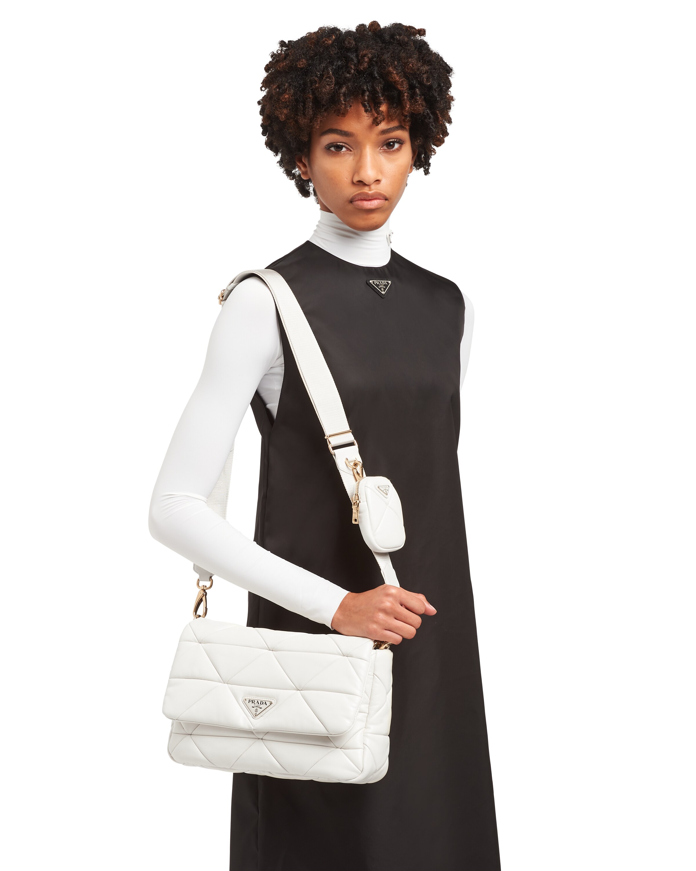 Prada System nappa leather patchwork bag Prada