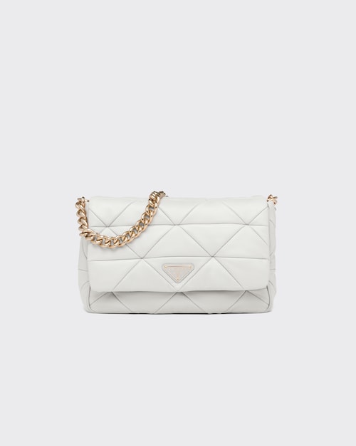 prada system nappa leather patchwork bolsa