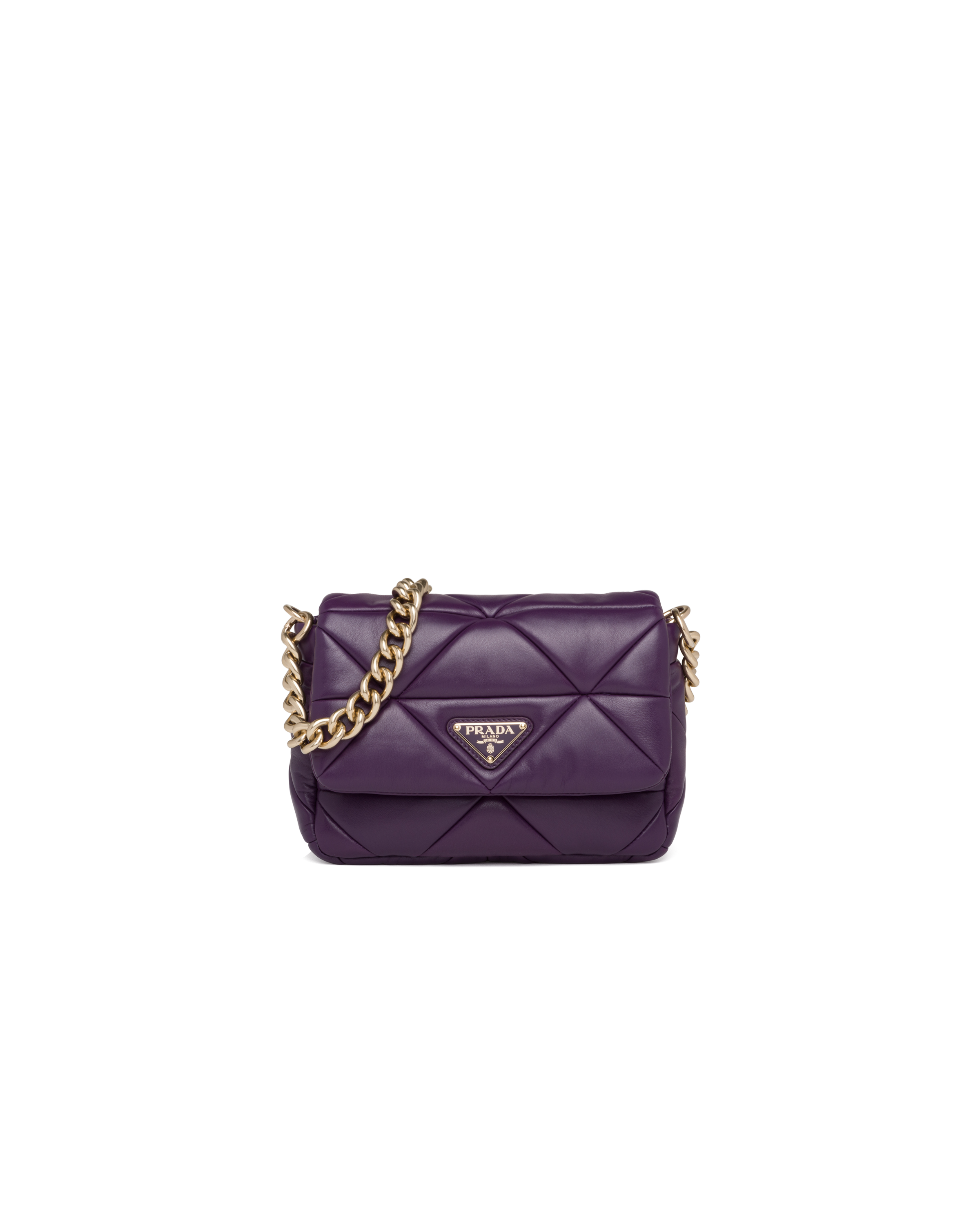 Prada System nappa leather patchwork bag