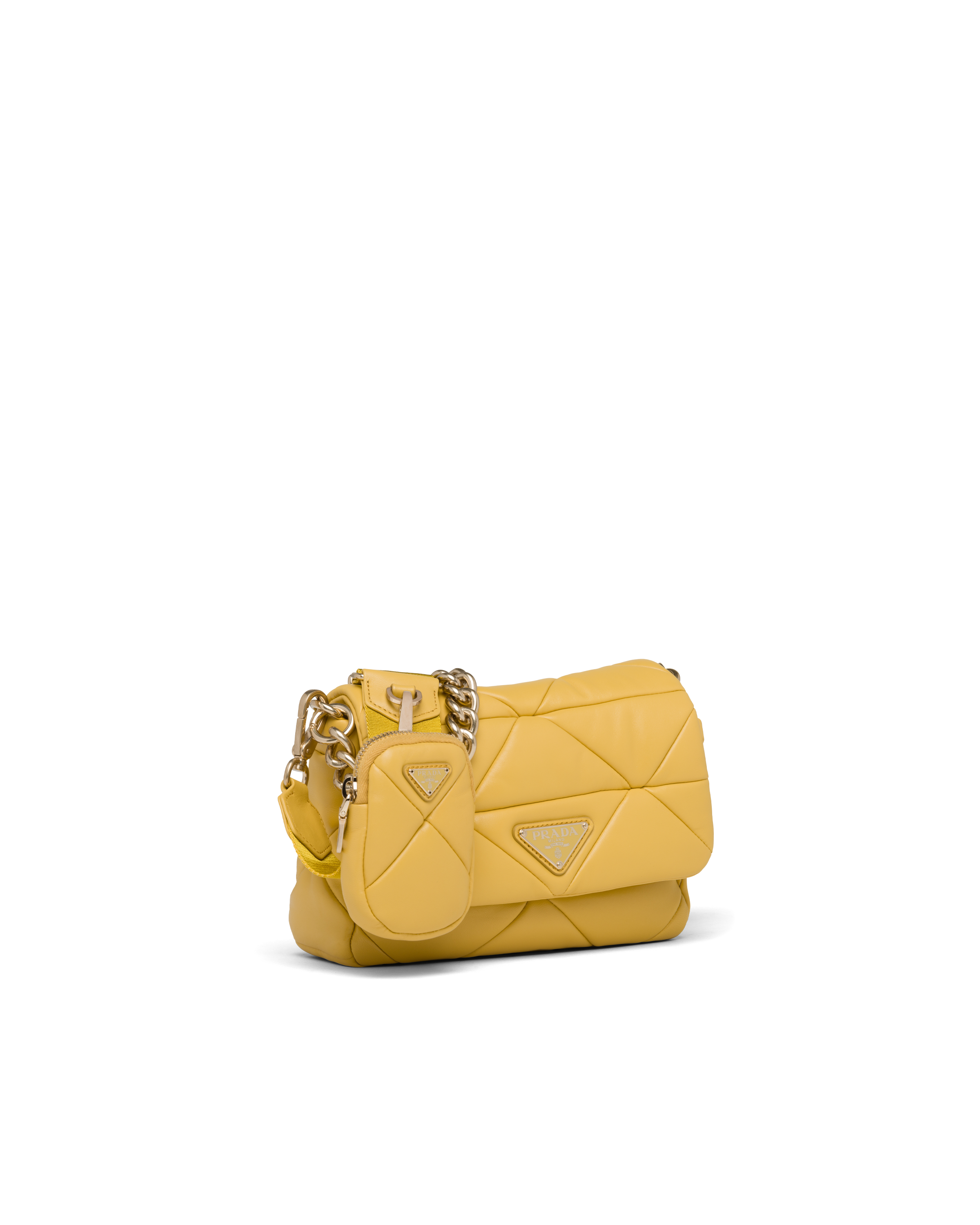 prada yellow handbag