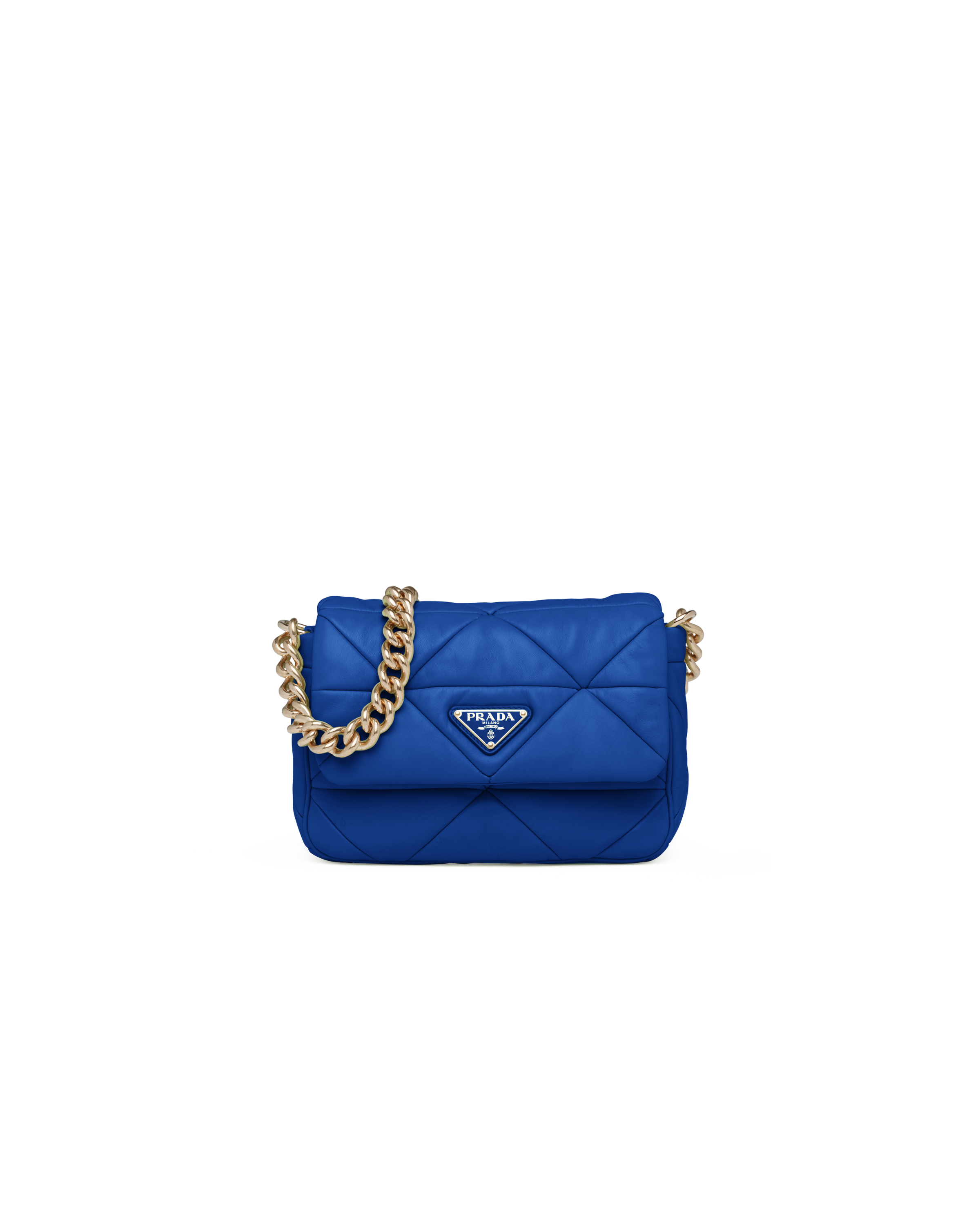 Actualizar 38+ imagen royal blue prada bag - Abzlocal.mx