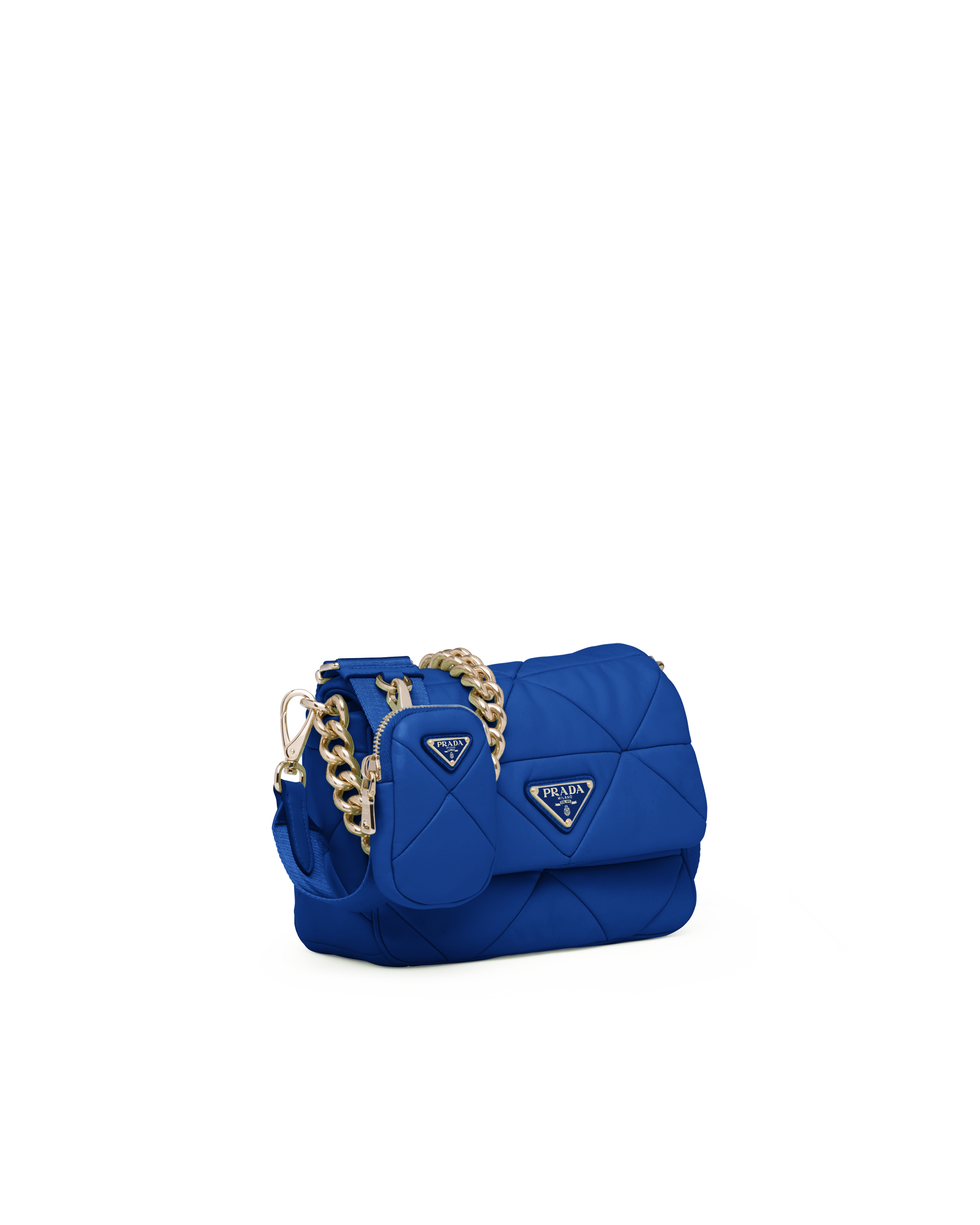 royal blue prada bag