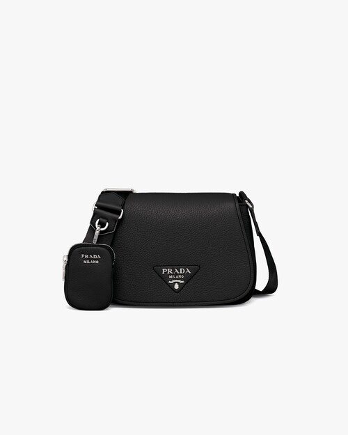 prada black leather