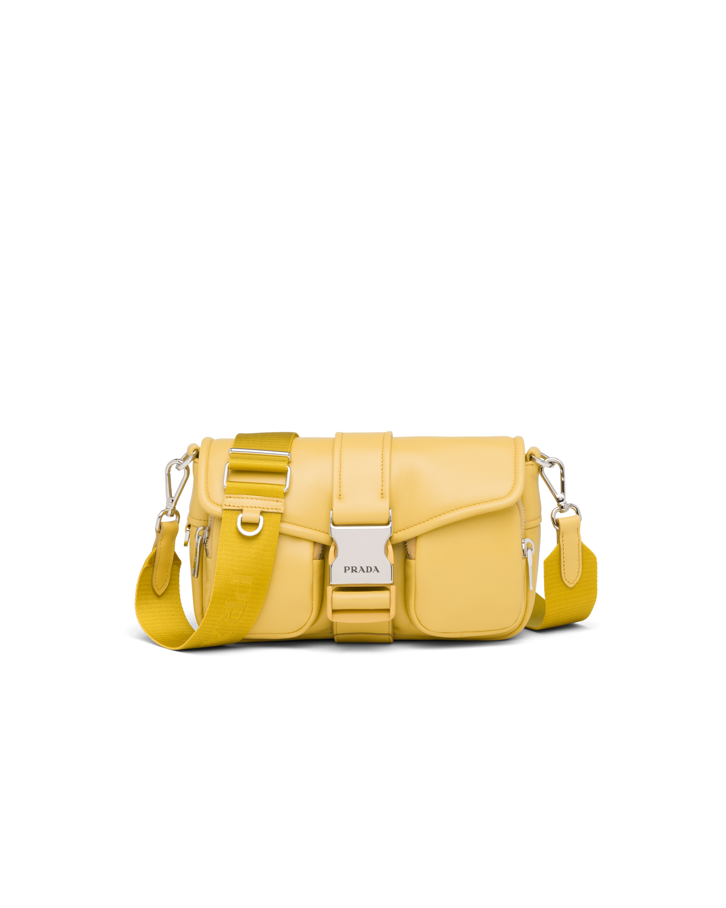 prada buckle bag