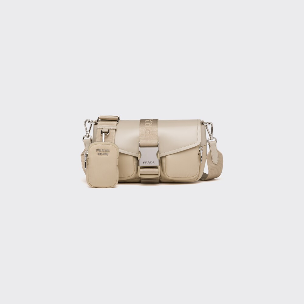 エッセンシャルズ] Re-Edition PRADA 2008s beige Nylon nylon