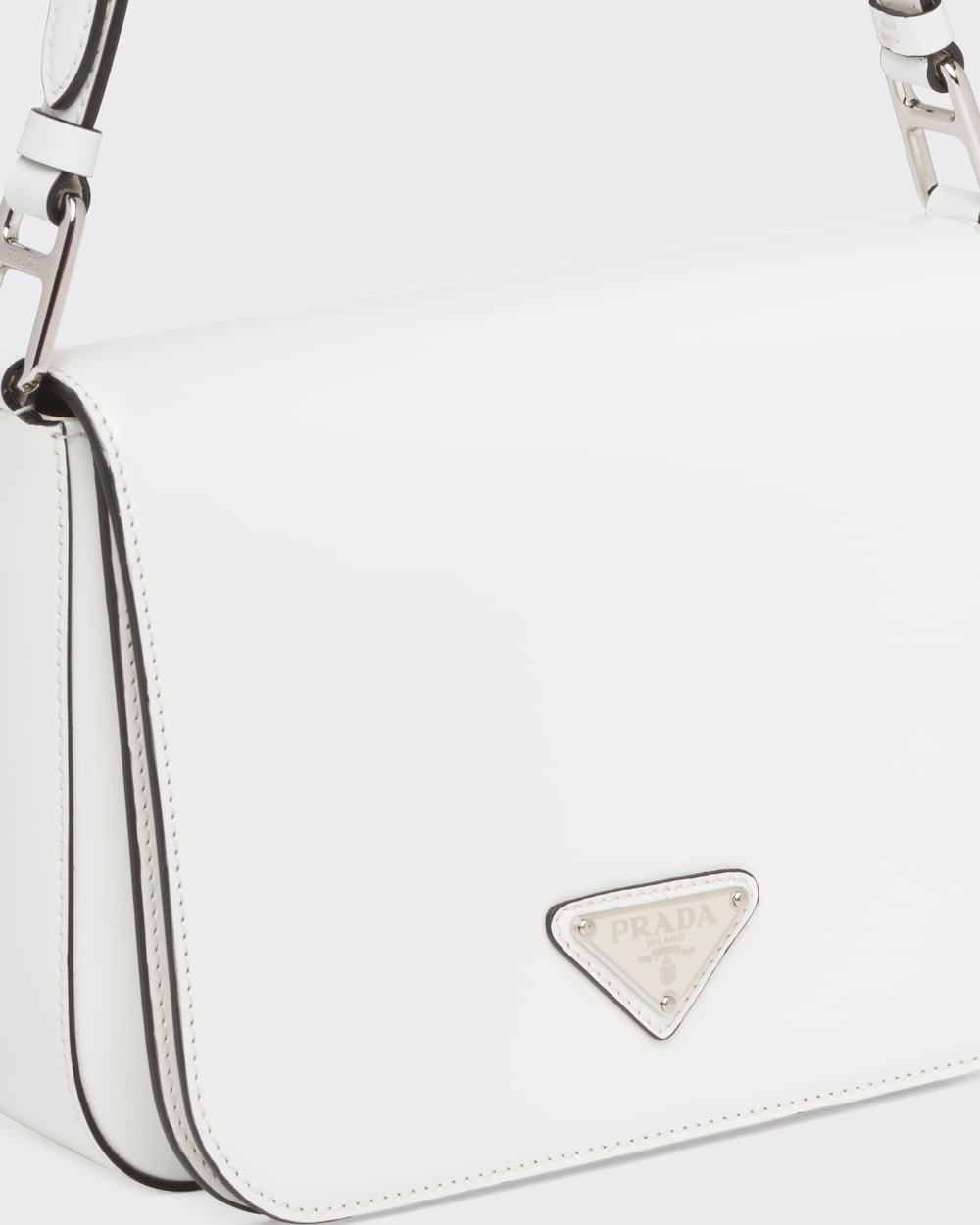 White leather shoulder handbags clearance
