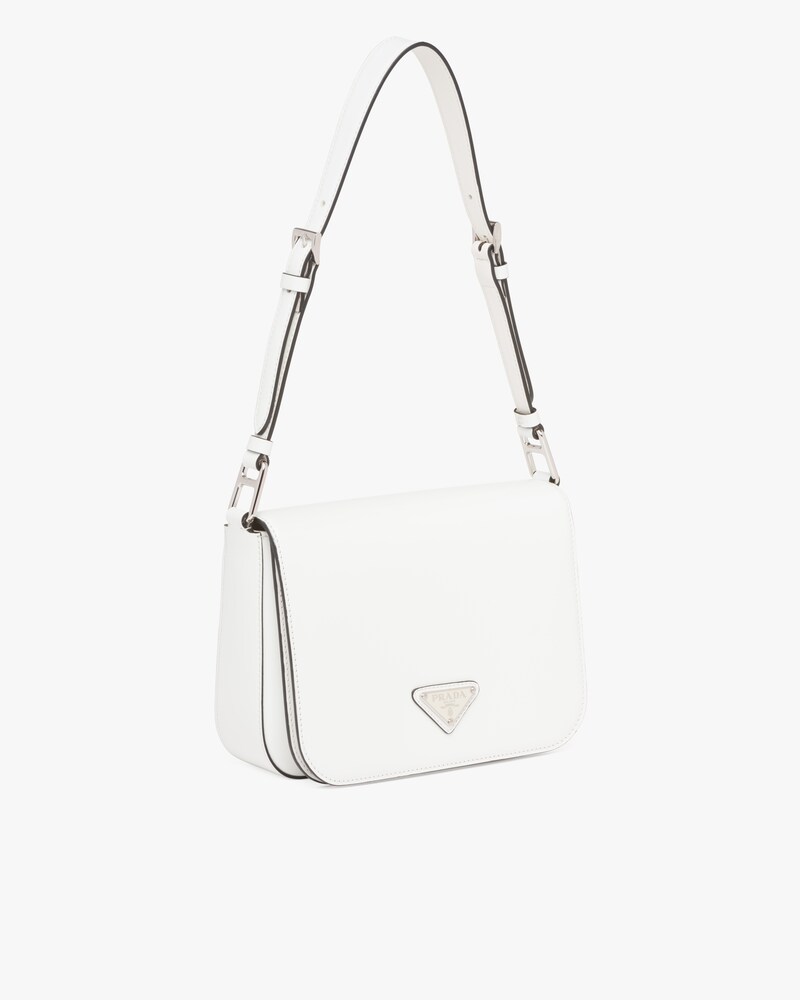 prada pebbled shoulder bag