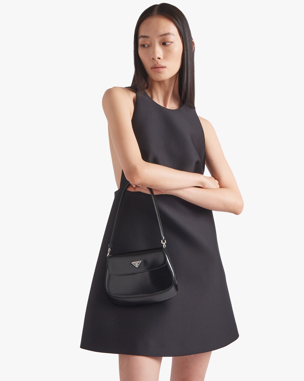 shoulder bag with flap