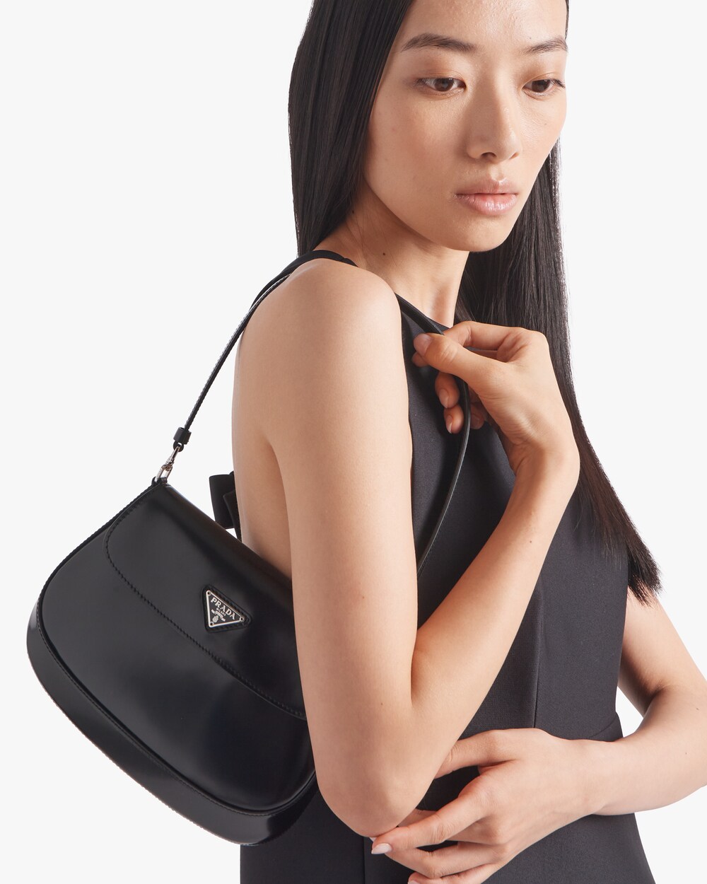 shoulder bag with flap