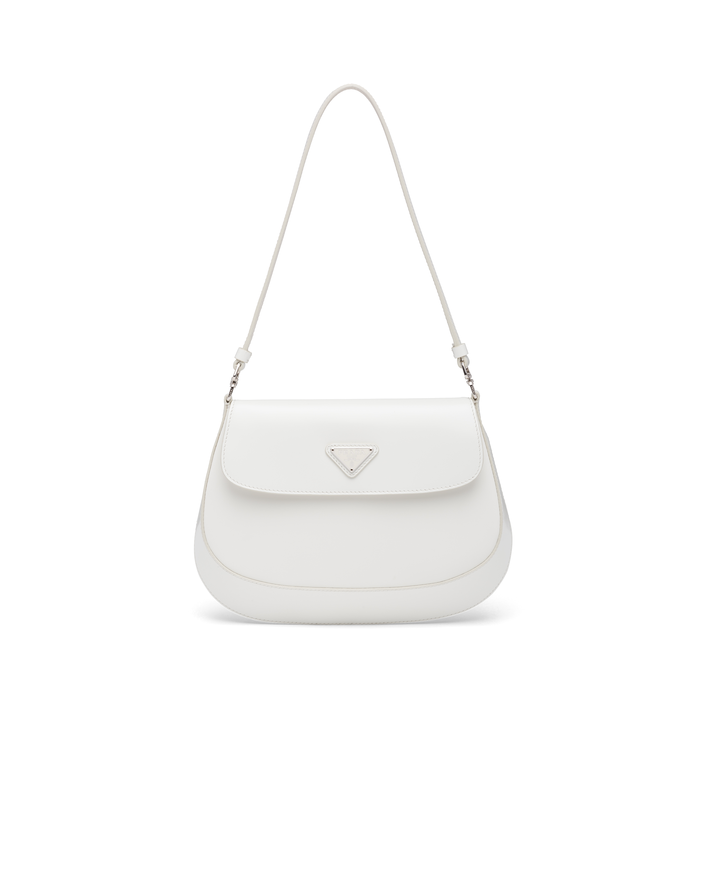 Prada Cleo brushed leather shoulder bag 