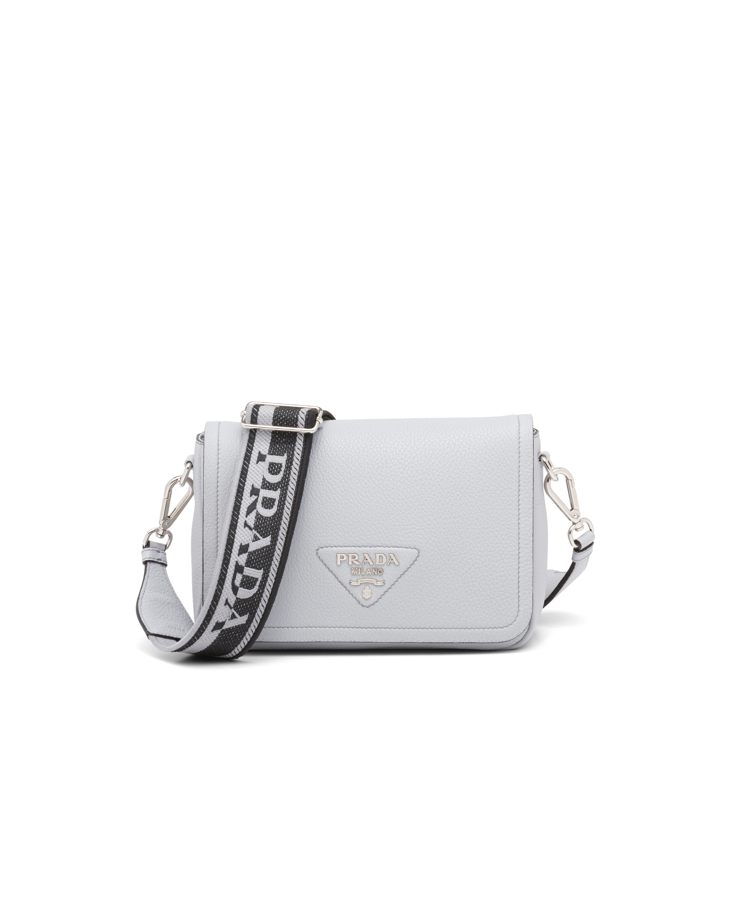 prada silver clutch