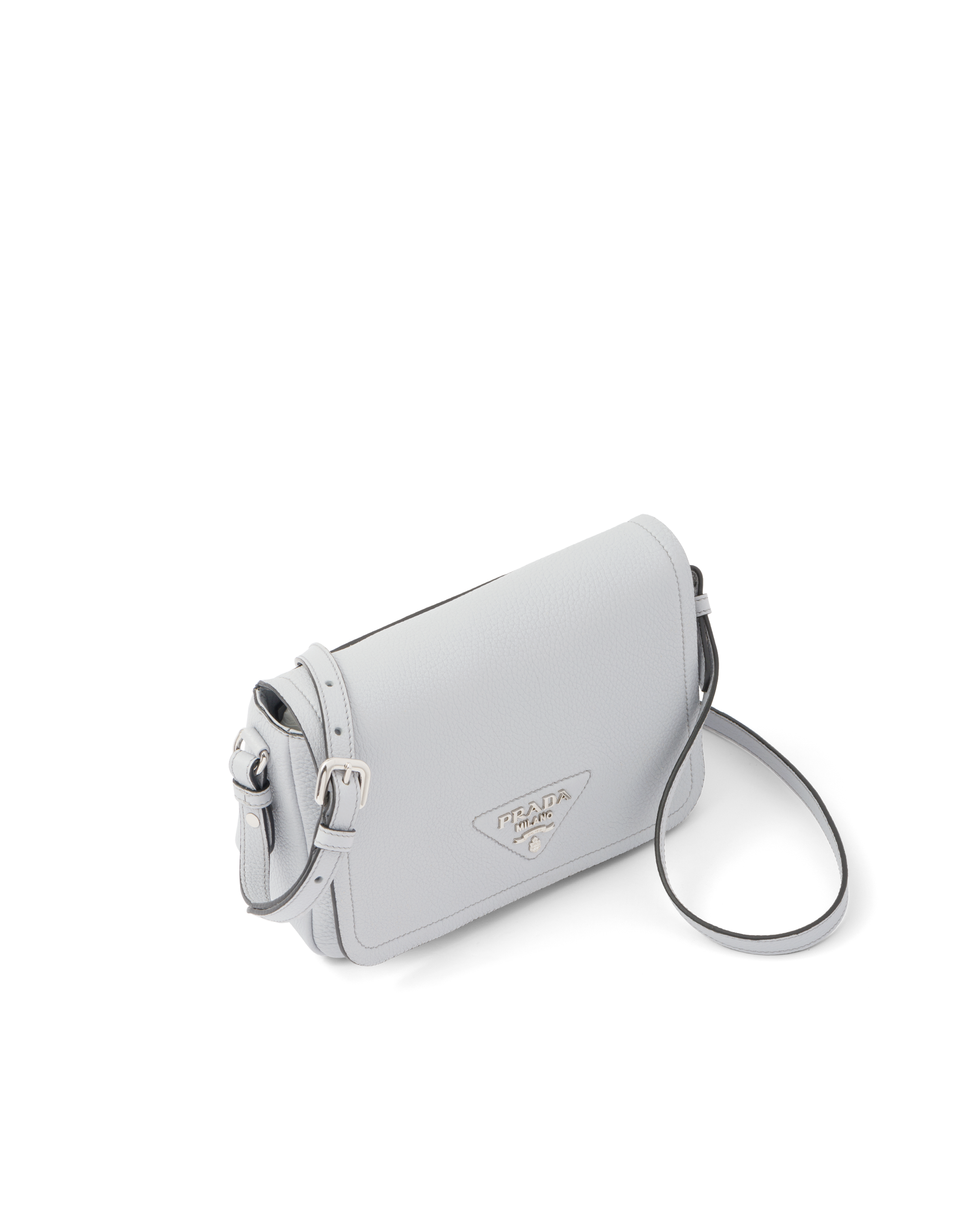 Cornflower Prada Flou leather shoulder bag Prada