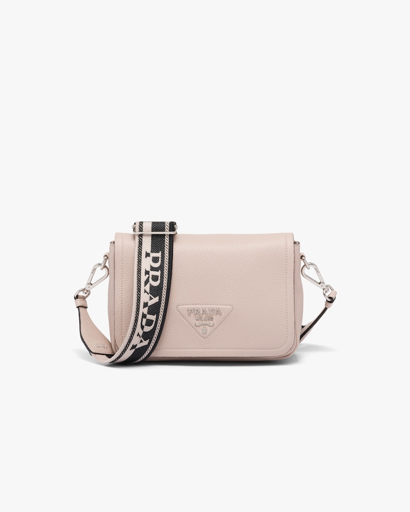 prada white sling bag